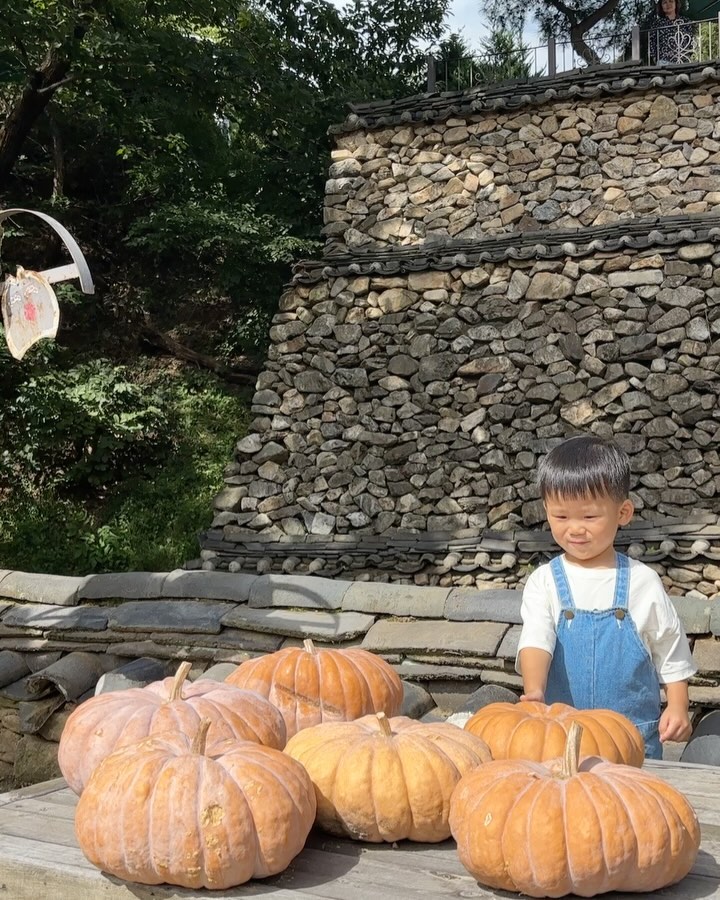 가을가을해〰️🍁🫧💙
#광주한옥마을 #새오개길39 #한옥카페 #가을