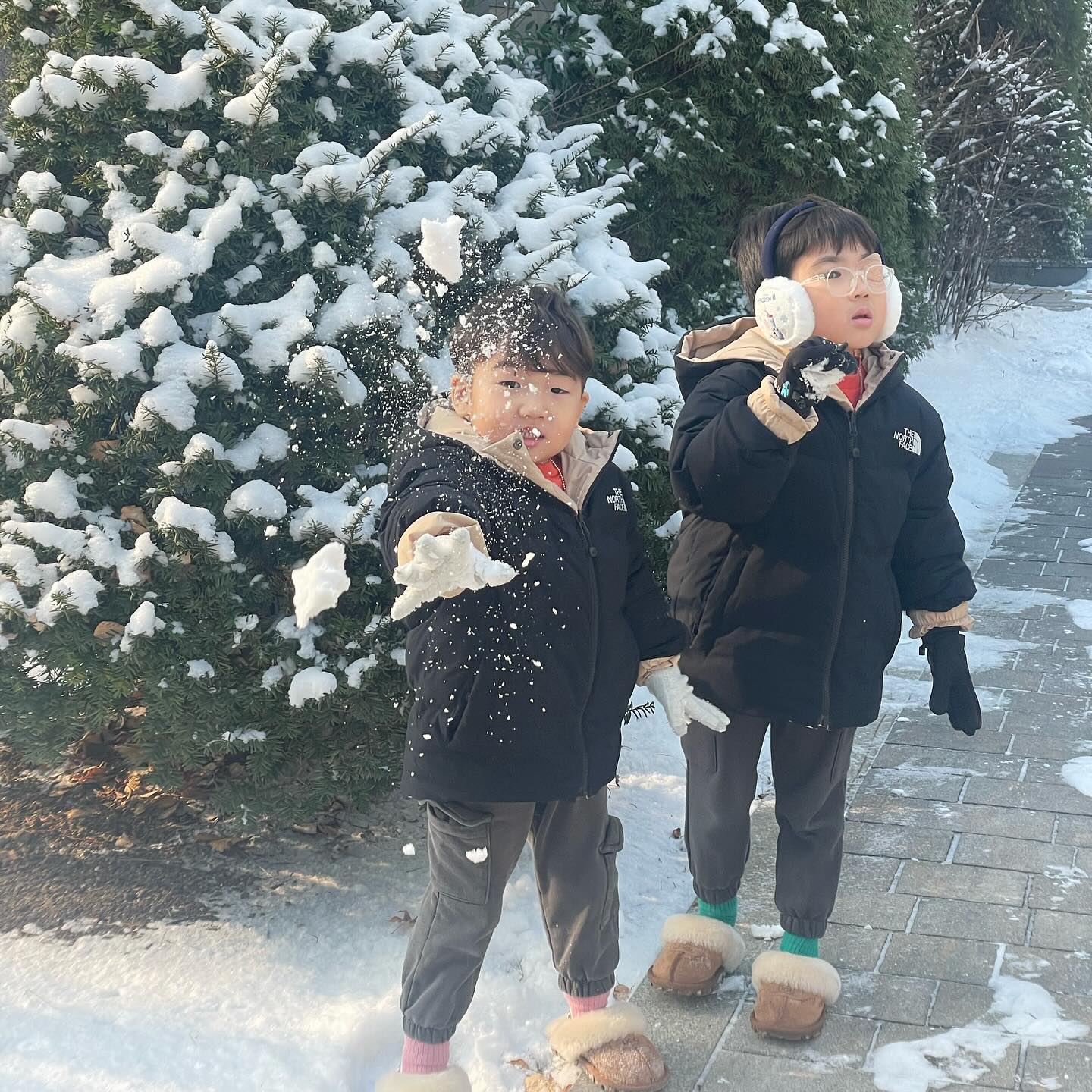 🌲🌨️⛄️
눈오는날 용+강