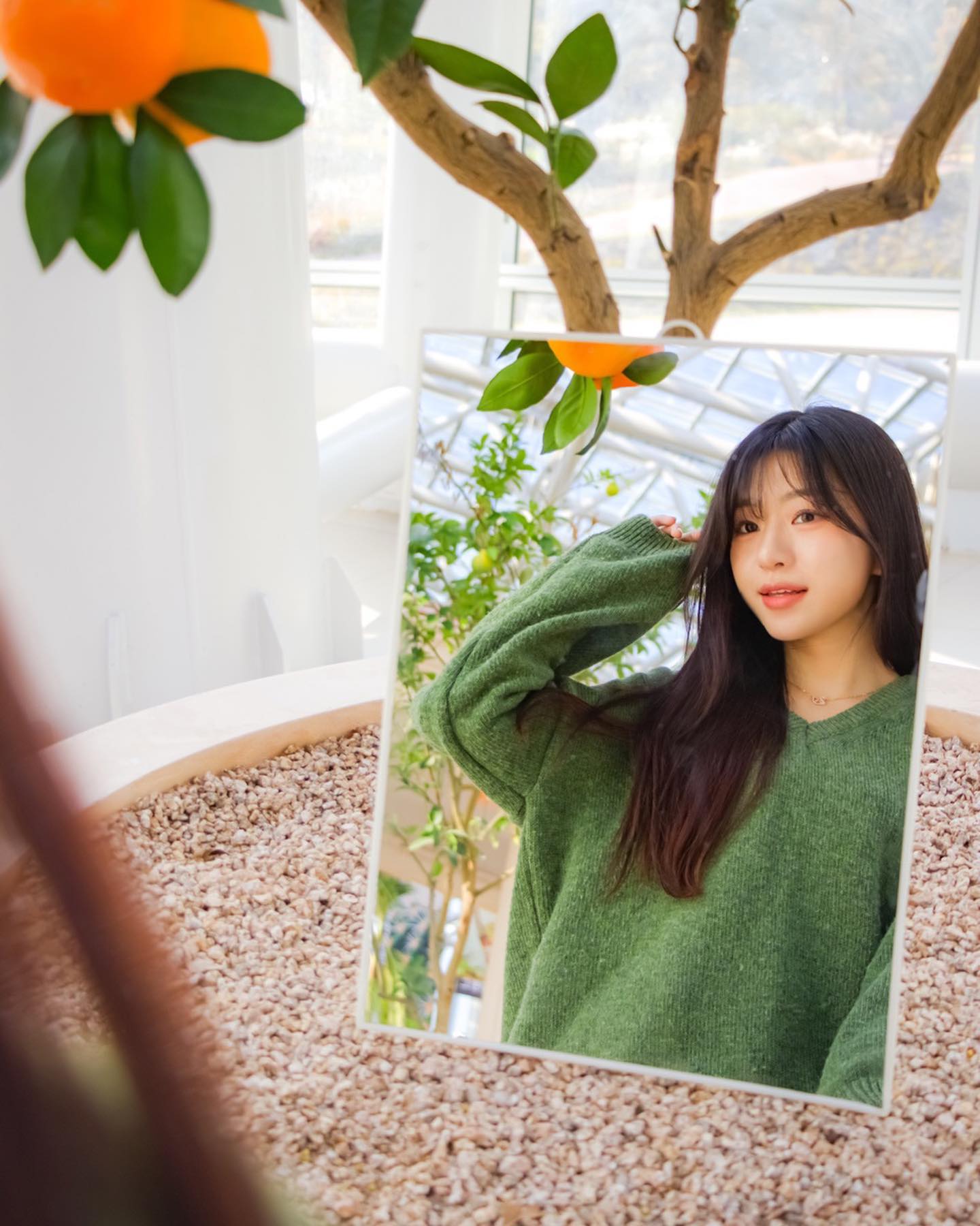푸릇파릇푸릇…🌿🍊