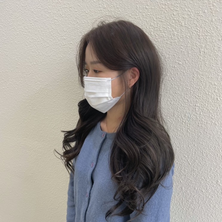 부산서면미용실 추천 오아브 _ 톤다운 염색 애쉬브라운