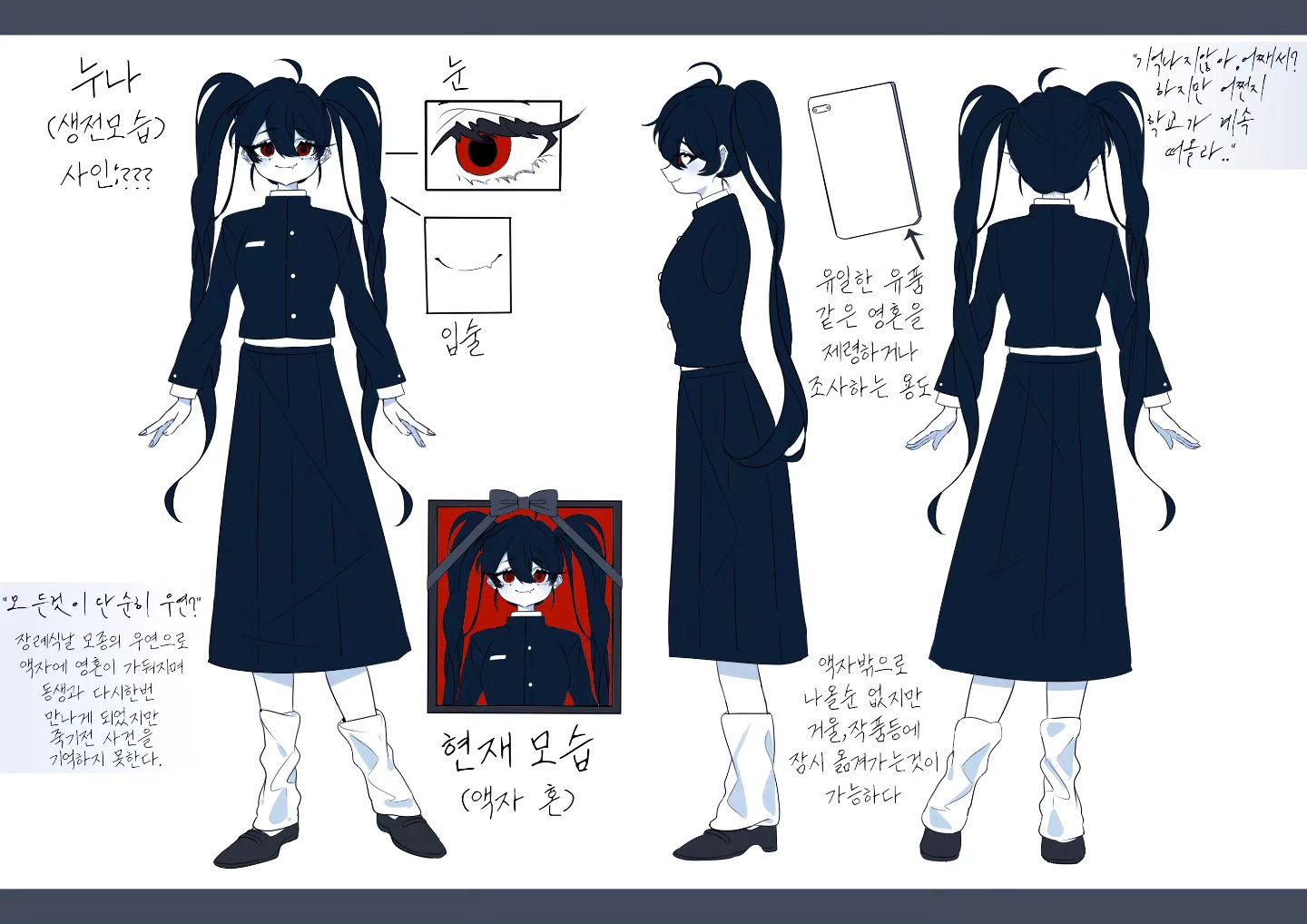 캐릭터 유분 이후 추가 삼면도 커미션 작업했습니다!

#CM
#skeb
#Commission
#rkgk