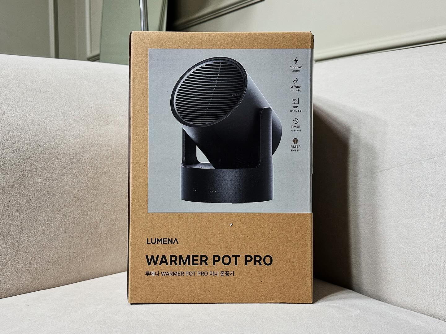 #협찬
.
루메나 WARMER POT PRO
Quick off 기능이 추가된
성능 좋은 캠핑용 가정용 팬히터
.
90도 상하회전이 가능하고 무엇보다
깔끔한 디자인에 2단계 온풍 조절이
가능해서 더욱 마음에 든다
.
#루메나 #LUMENA #WARMERPOTPRO #루메나워머팟프로 #캠핑온풍기 #캠핑용온풍기 #팬히터 #캠핑팬히터