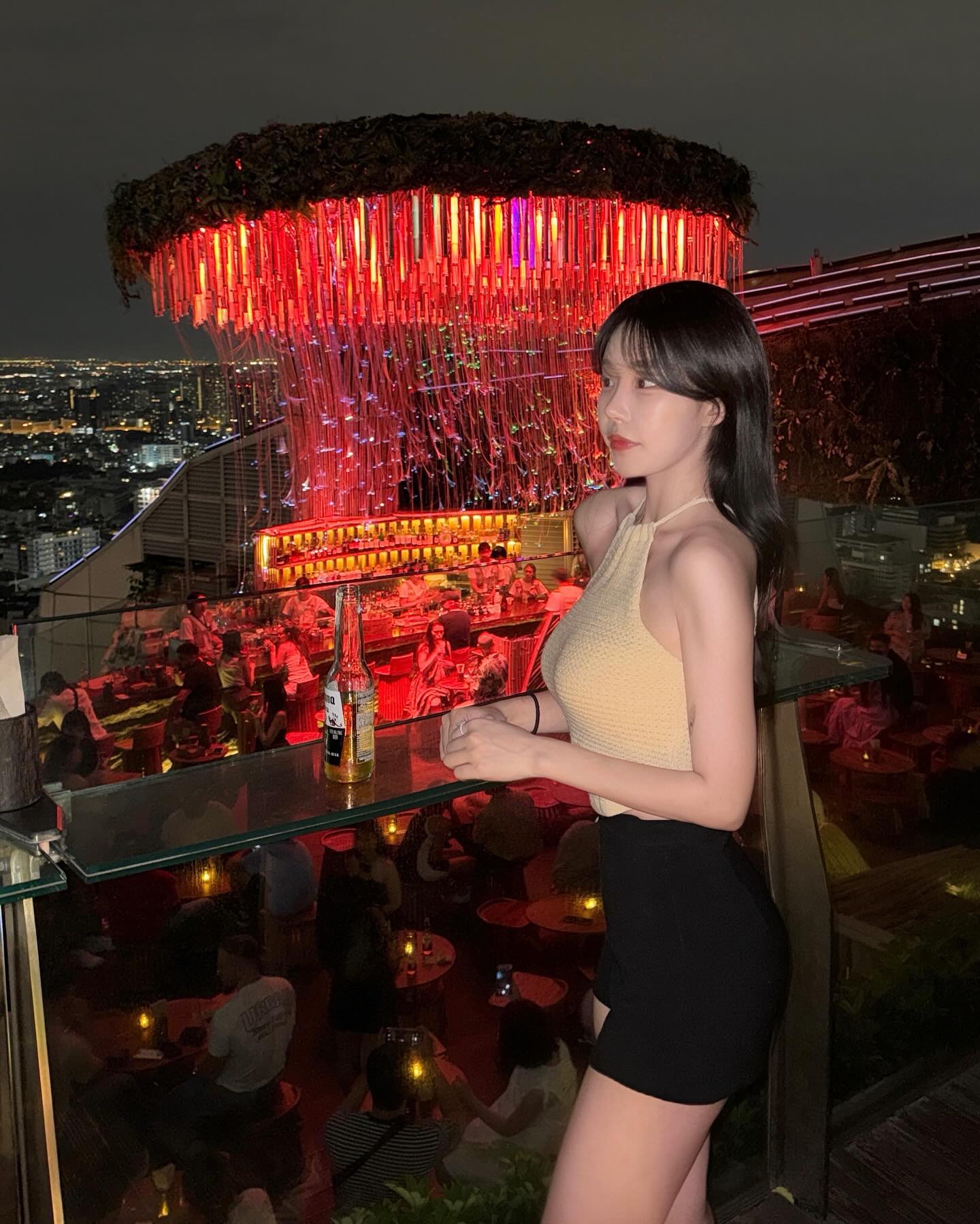 티츄카에서 야경 🍸 ✨🌃