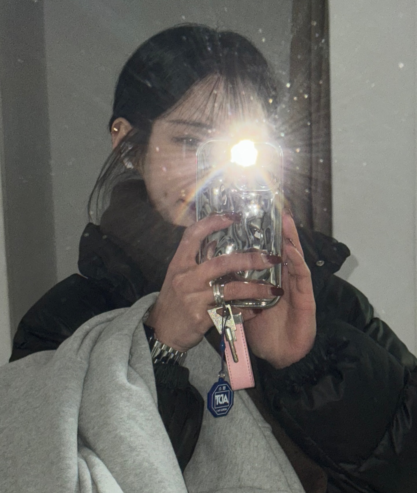 퇴근 후 매장에서 📸