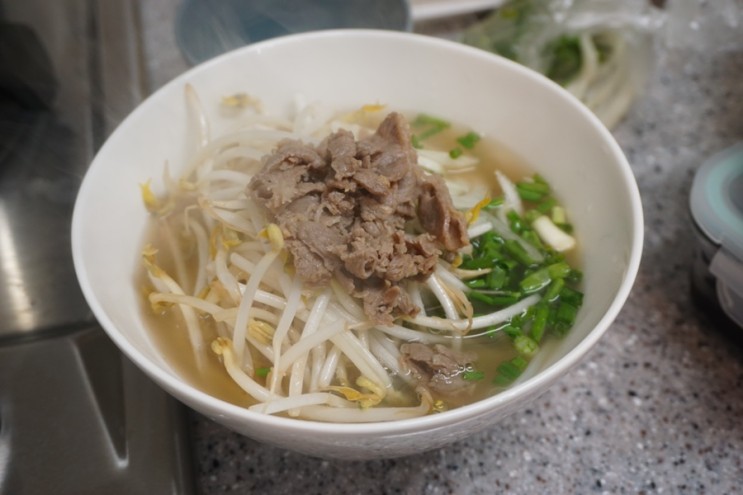 쌀국수밀키트로 간단하게 만들 수 있는 포찌앰 프리미엄 쌀국수