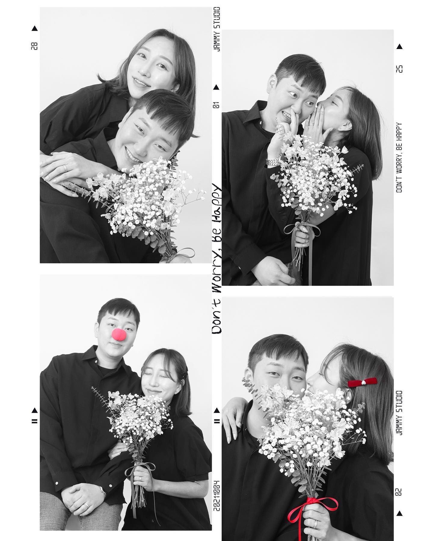 엊그제 같은데 벌써 일년 .. 🫧 시간 엄청 빠르다 매년 우리방식대로 기록해보자! 지금처럼만 즐겁게 살자 🖤🤍 축하해 우리의 첫번째 결혼기념일!