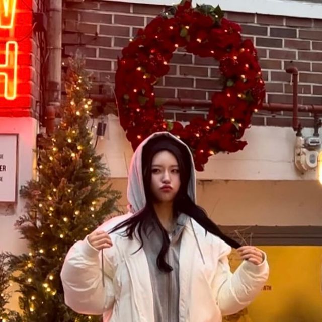 서다정 on Instagram: "#광고 #스탠다드에러 오늘 착용한 패딩은 스탠다드에러 87-STAN019 에센셜 후드 레이어드 ma-1 패딩 점퍼 ❄ ️ 요즘같이 추운 날 멋과 기능 다잡은 패딩🤍 발열 안감을 사용