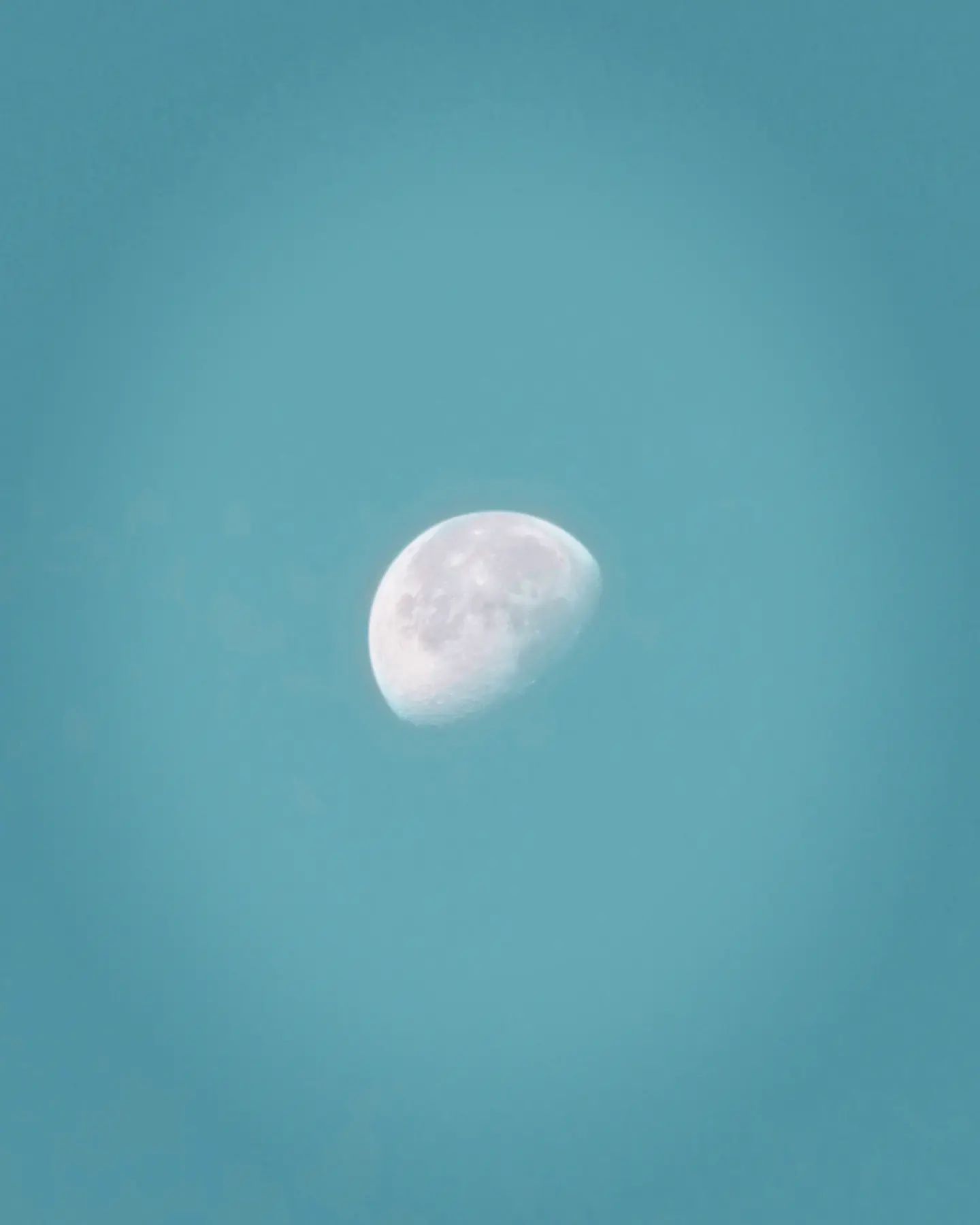 파리의 이지러진 달 🌙

베르사유로 가는 기차를
기다리던 중에 발견한 달님.
푸른 하늘 사이로
뽀얀 얼굴을 내밀고 있었다.

Lune vue de Paris.