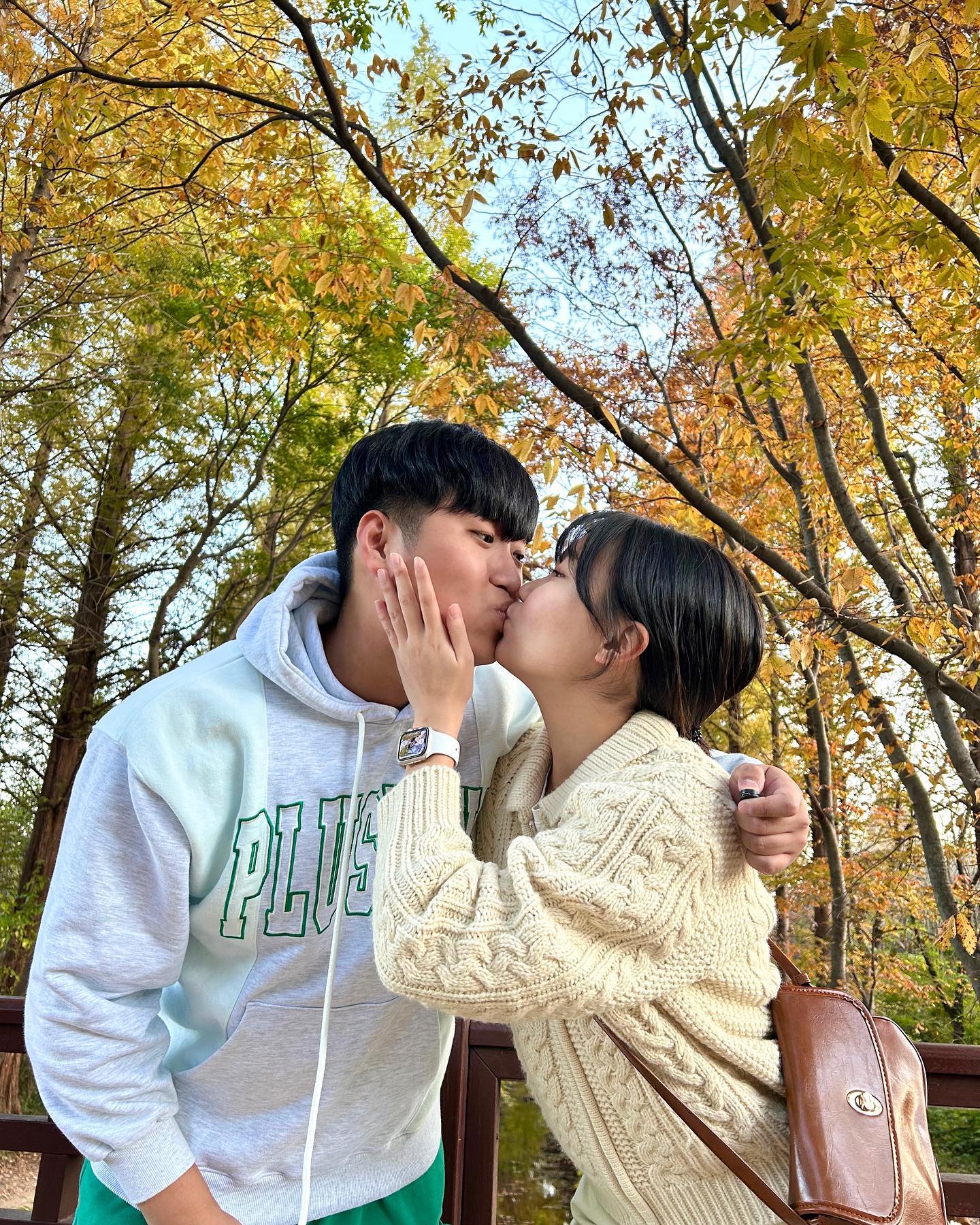 단풍 여행이 목적이였지만 단풍은 못보고 온 날인데 너무 이쁘지!!💛💛