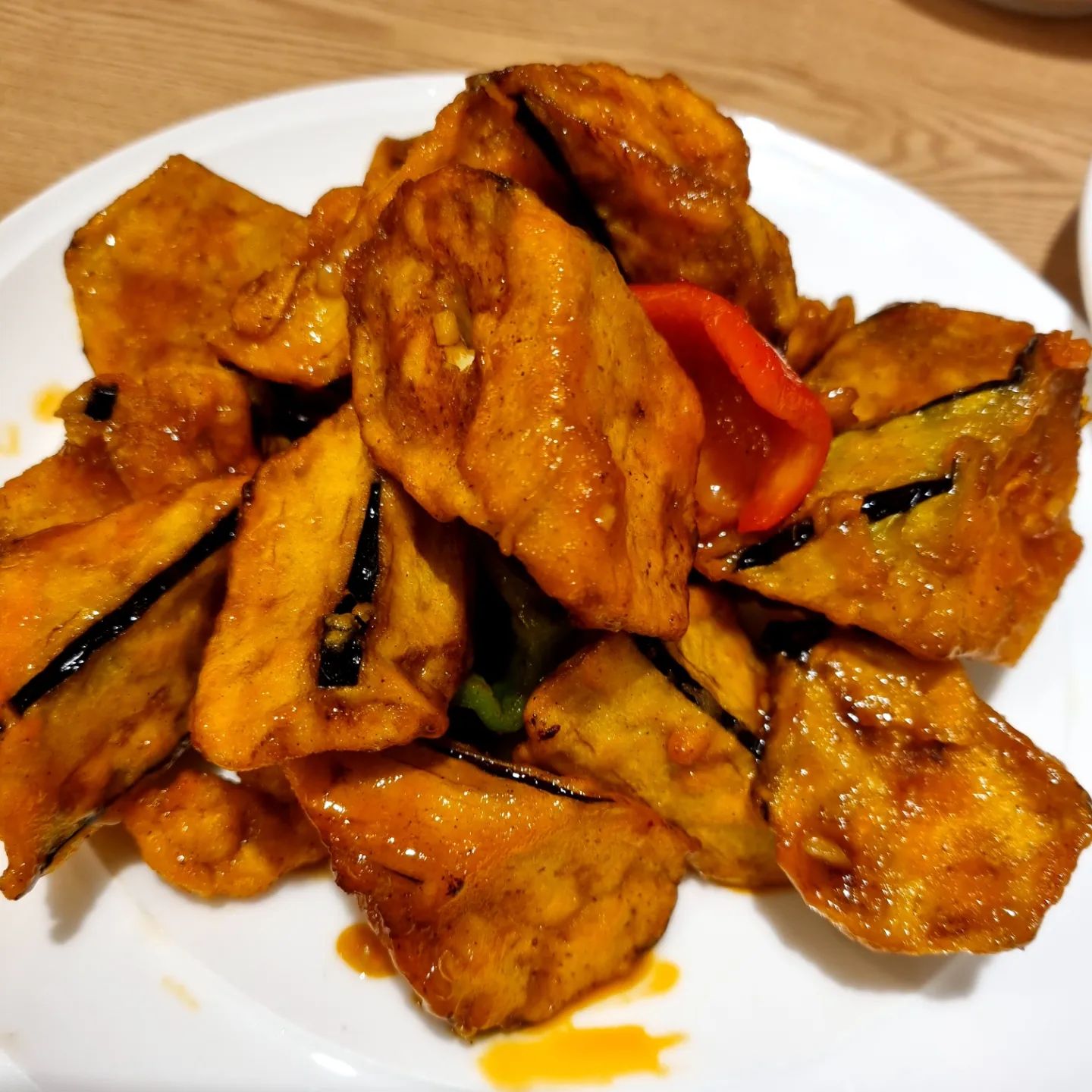 #송화산시도삭면 🍜 
#가지튀김
#가지덮밥
#새우아스파라거스딤섬 
#건대맛집

1시간 웨이팅해서 재방문!!
웨이팅 시간이 아깝지않은..역시 맛잇다ㅜㅜㅜ
가지덮밥은 어떻게 만든건지 집에서도 해먹구픈데 
알길이 읍네~~짱짱맛!!
이번엔 #쇼마이 먹고팟는데 품절...🥲 힝