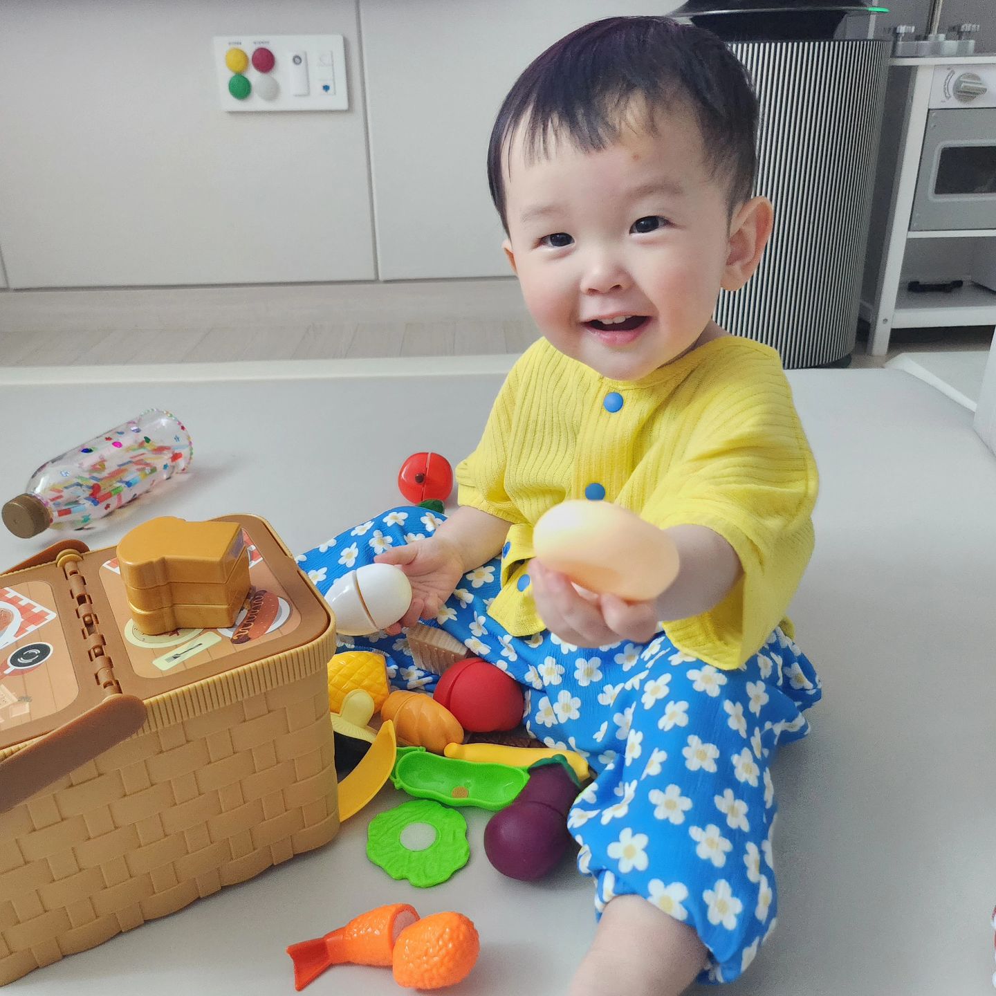 카메라보면 자동 이쁜짓👍💕
.
.

#로토토베베어린이날