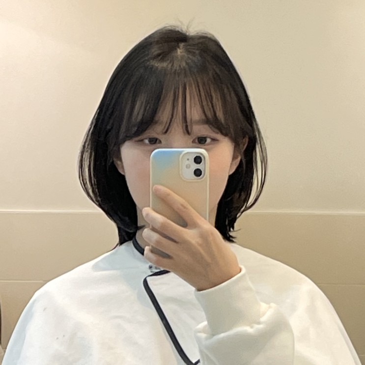 신중동미용실 단발 잘하는 살롱워치 앞머리펌+뿌리볼륨펌 후기