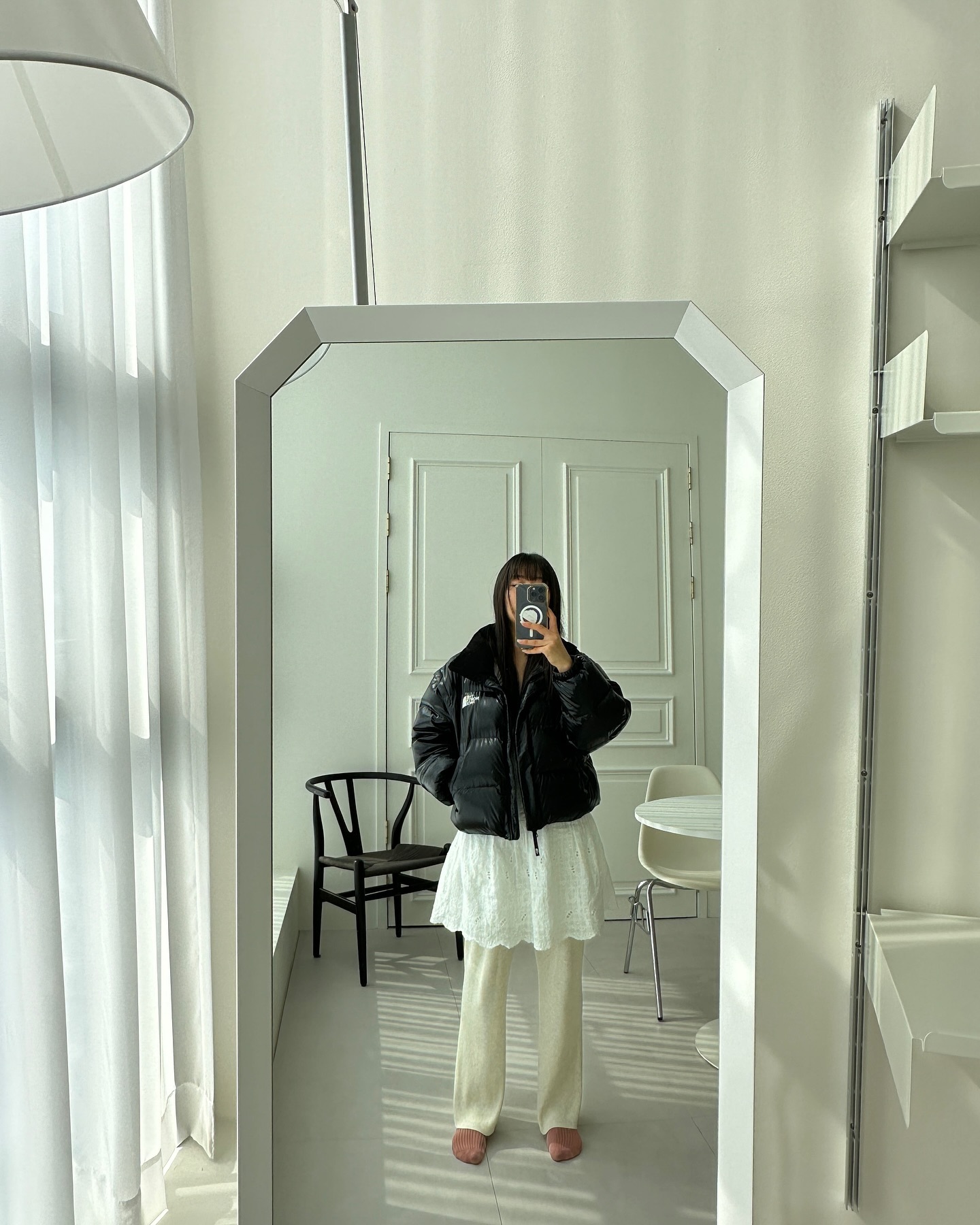 원피스는 입고싶은데 추울때,,🎀˙𐃷˙🎀
