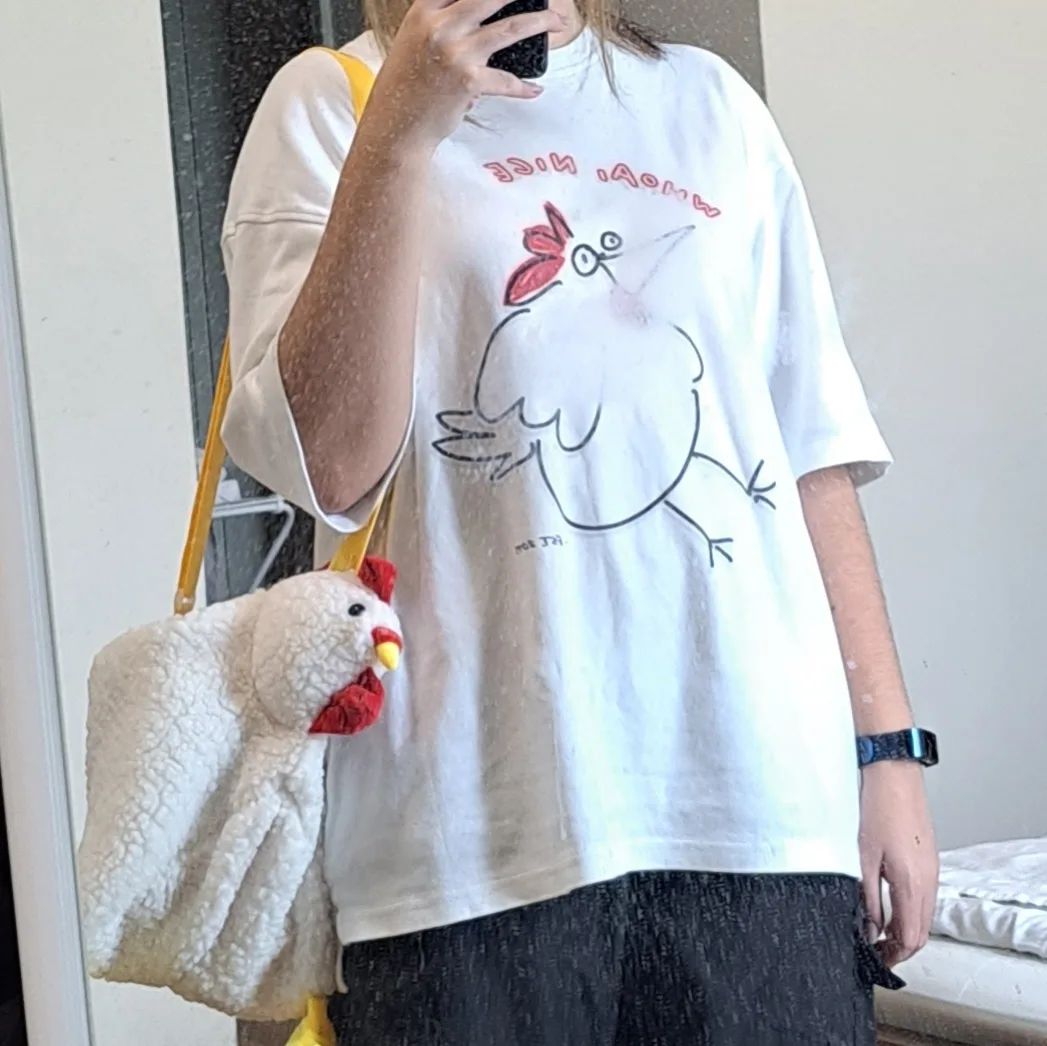 should i bring back the chicken shirt y/n 🐔