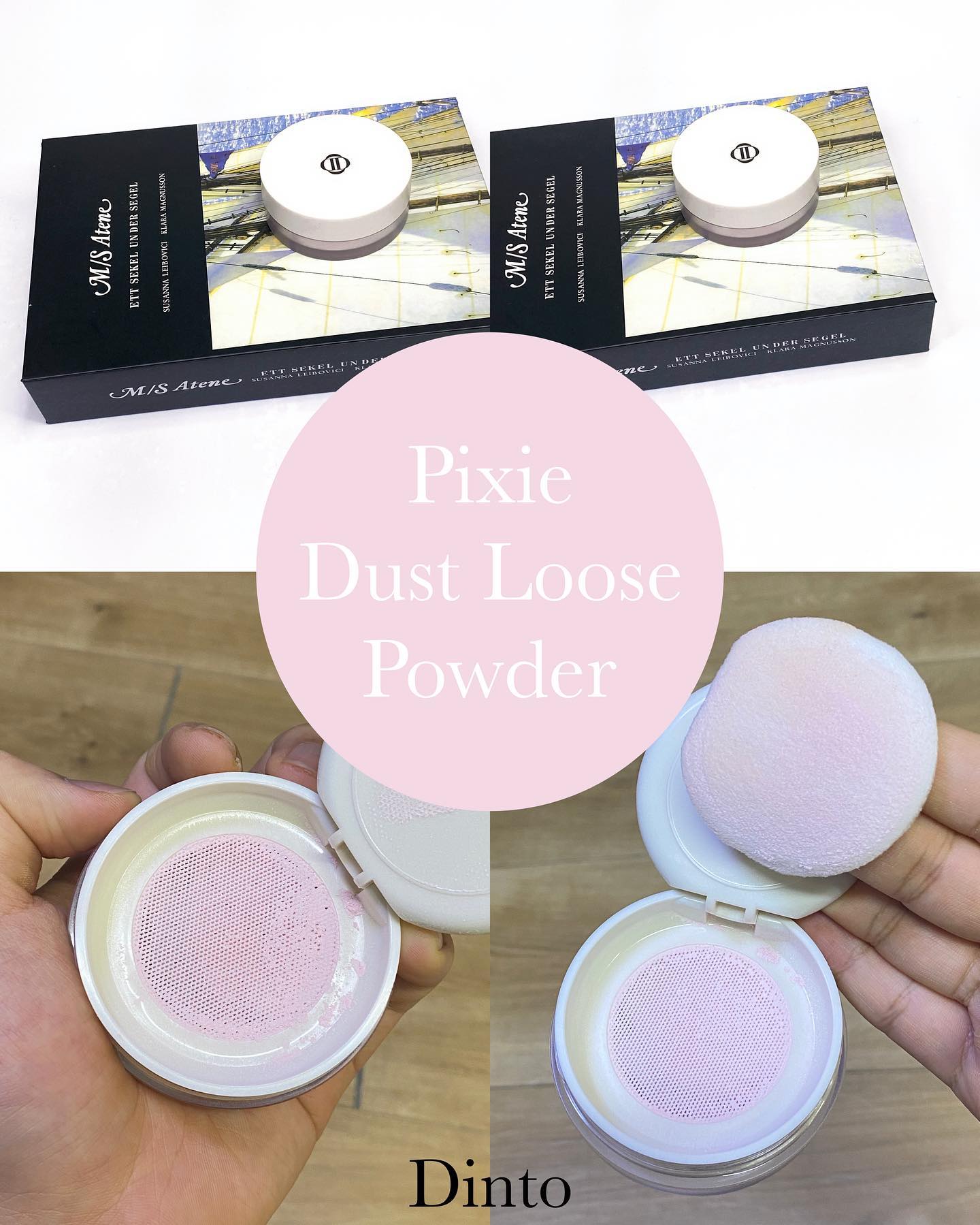 #제품제공 #리뷰의무없음 dinto_cosmetic
여러분 딘토에서 컬러 파우더가 나온 걸
알고 계신가요?
바로 피터&웬디 콜렉션으로 출시된
픽시 더스트 루스파우더입니다.
크림 픽시, 핑크 픽시, 라일락 픽시
총 세 가지 컬러로,
저는 그 중에서 핑크 픽시 컬러 사용해봤어요!

픽시 더스트 루스파우더는 실키한 엘라스토머와
촘촘한 메쉬로 구현된 파우더인데요.
실제로 제가 사용할 때마다 느끼는 건
‘현존하는 파우더 중에 이렇게 실키함이
잘 느껴지고 잘 표현한 파우더는 없다!’예요.
저는 사실 개인적으로 실키한 텍스처나
실키한 표현을 좋아하는 편이라 그런지 너무 좋더라고요.

파우더지만 건조하지 않고 촉촉한 초미세 파우더여서
지금 같은 겨울에 사용해도 메이크업한지
한참 지난 뒤에도 건조함은 느껴지지 않더라고요.
제가 가지고 있는 핑크 픽시는 페일 핑크 컬러의
파우더라서 은은하게 톤 보정하기에도 좋고,
블러한 듯 깨끗한 피부를 연출하기에도 좋았어요.

개인적으로 전체적인 피부 표현이 글로우해지거나 
펄감이 도드라지게 되면 저는 안 어울리는 편인데,
딘토의 핑크 픽시 루스 파우더는 괜찮더라고요.
펄이 들어있다고 해서 망설이셨던 분들도
직접 써보시면 굉장히 만족스러우실 거예요 :)

#딘토 #dinto #딘토파우더 #powder #파우더 #루스파우더 #컬러파우더 #실키 #실키소프트피니쉬 #세범컨트롤 #롱래스팅 #컬러컨트롤 #촉촉한파우더 #메쉬 #톤보정 #피부톤보정