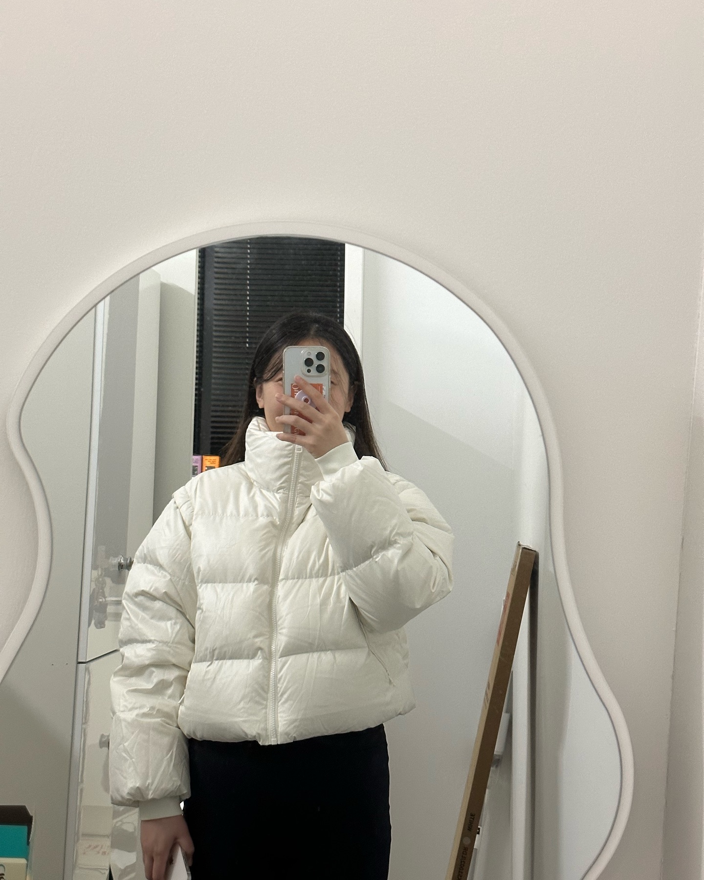 찬효비가 사준 패딩🤍 또사줘