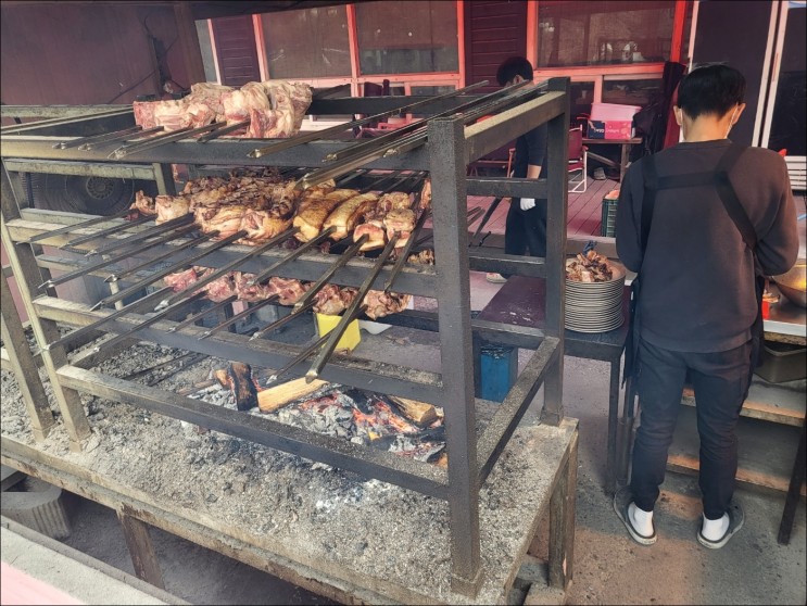 파주맛집 제대로 된 등 갈비! 숑스바베큐