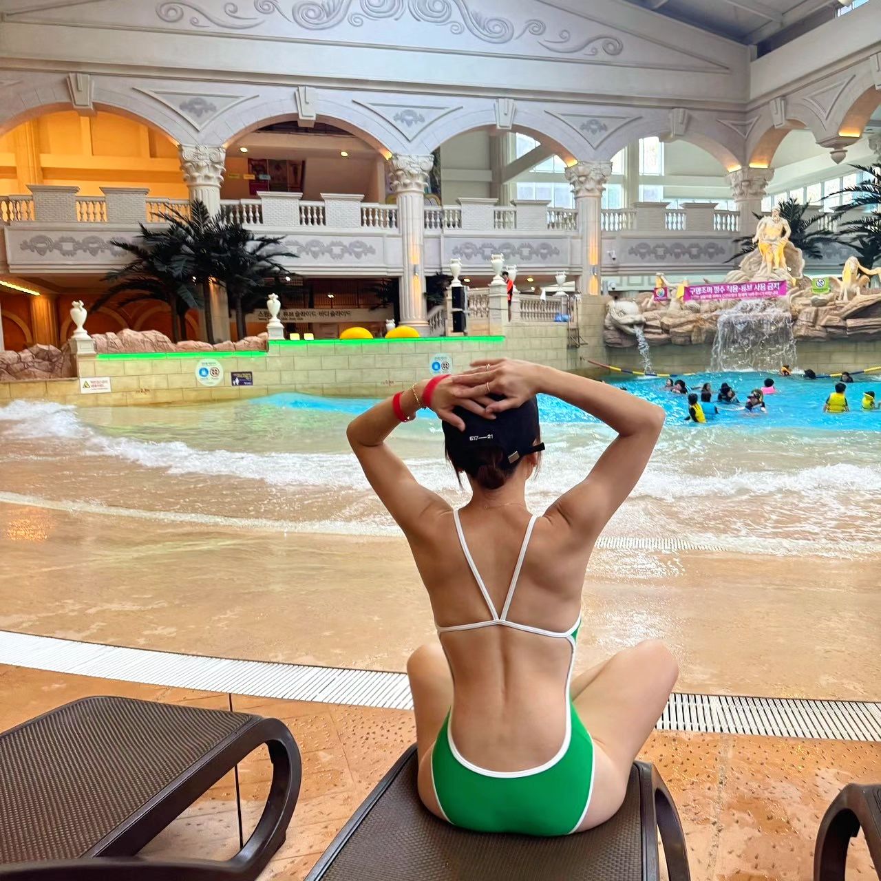 물놀이하기딱좋은날🏊🏻‍♀️
2박3일 순삭💚

#하이원워터월드