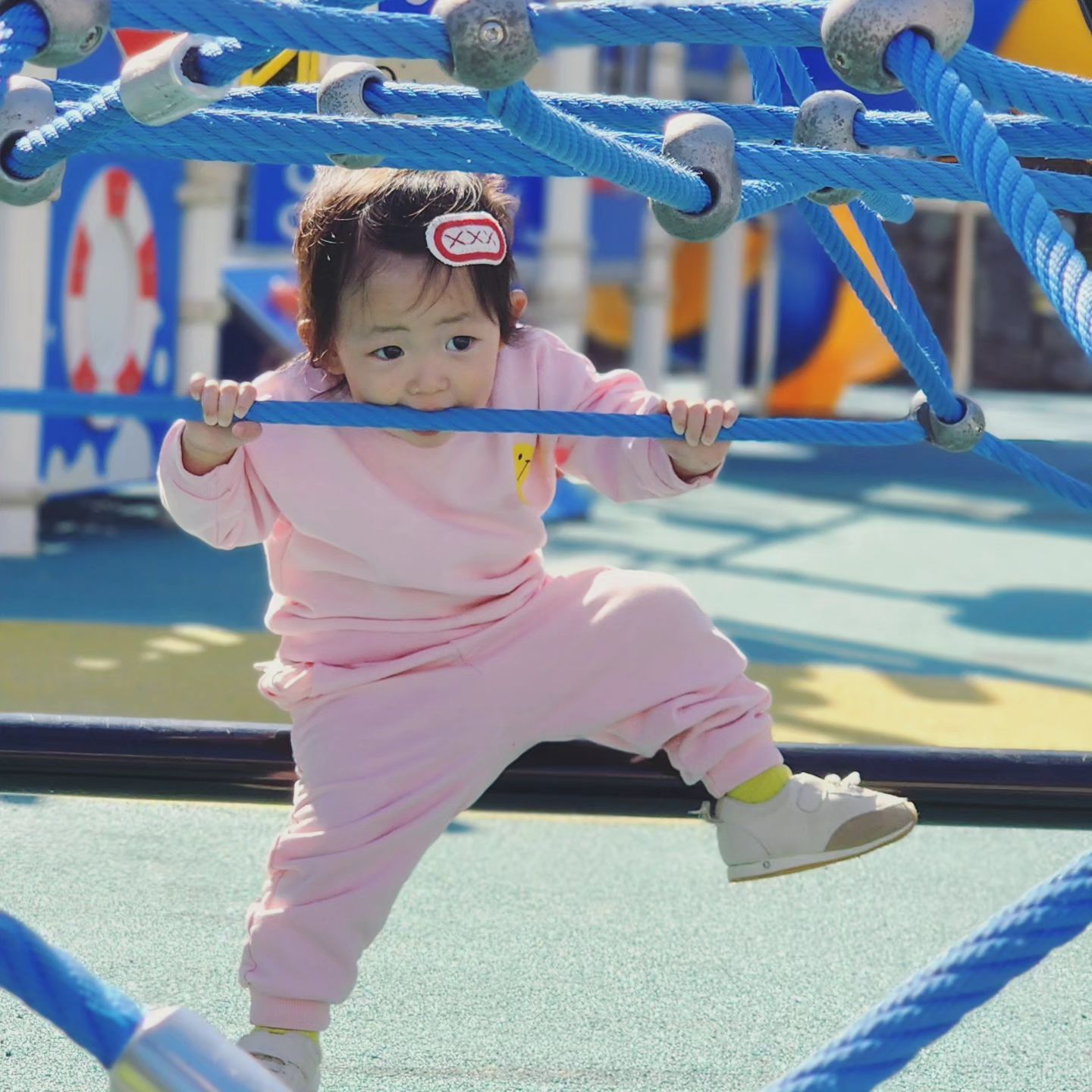 🥅
집앞 놀이터에 진출한 은둥이1
바로 접수 완료 ✌️
.
.
#놀이터에서놀기 #놀이터그램