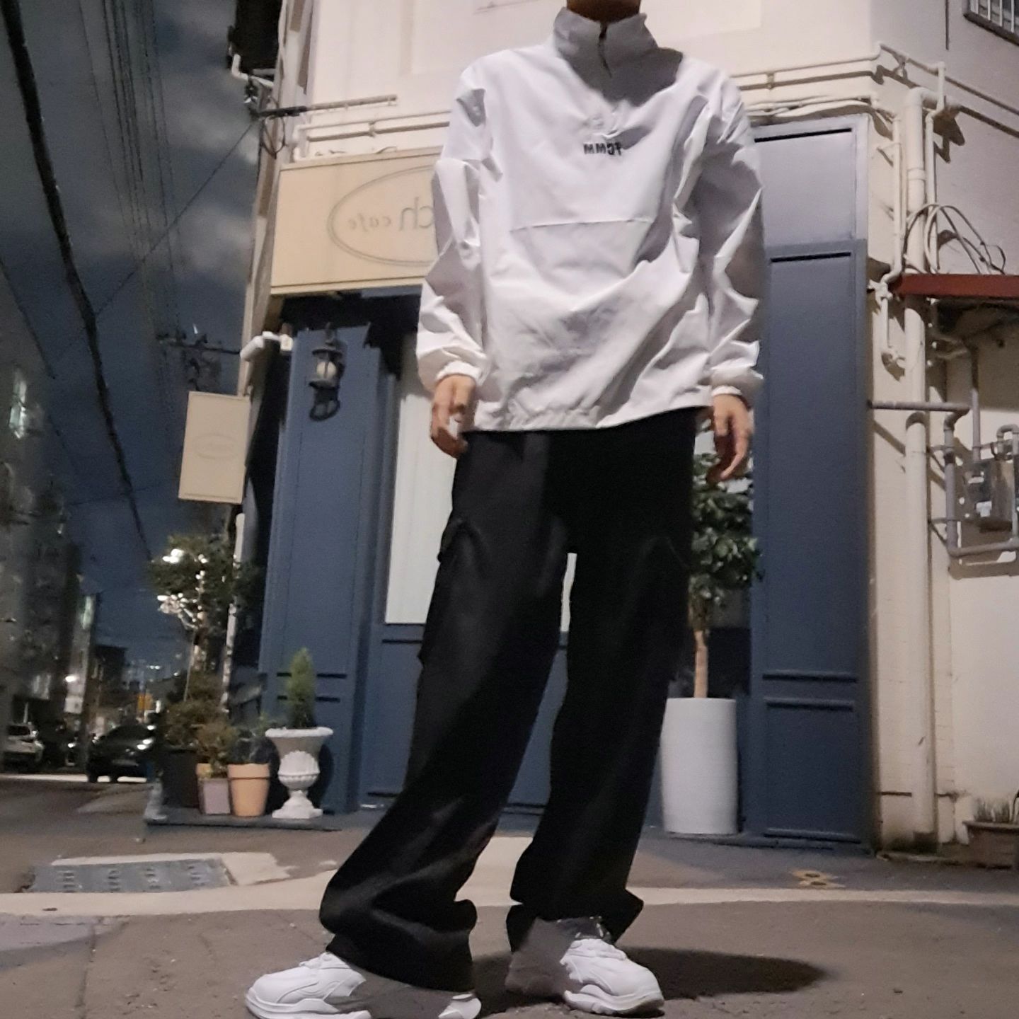 길거리 누룽 누룽 바보가 되었다