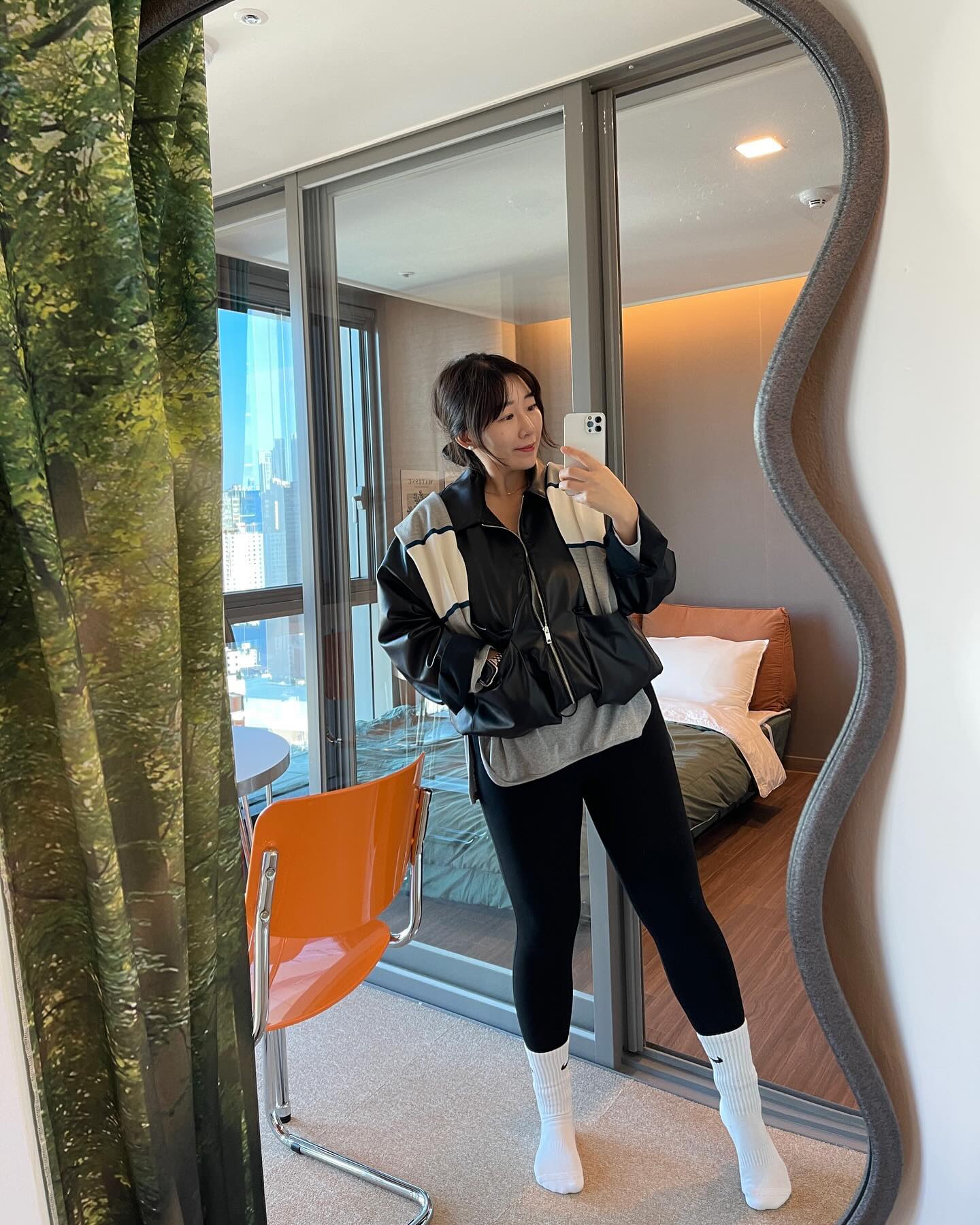 오랜만에 숙소 인테리어 바꾸러,💚