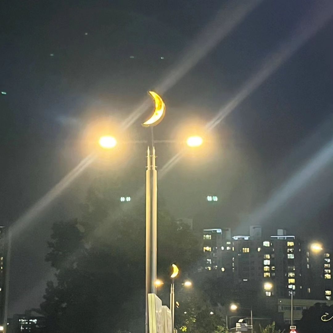 오늘따라 밝은 산책길