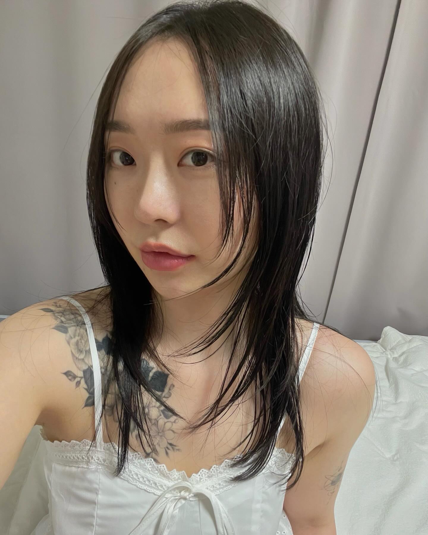 #슬릭펌