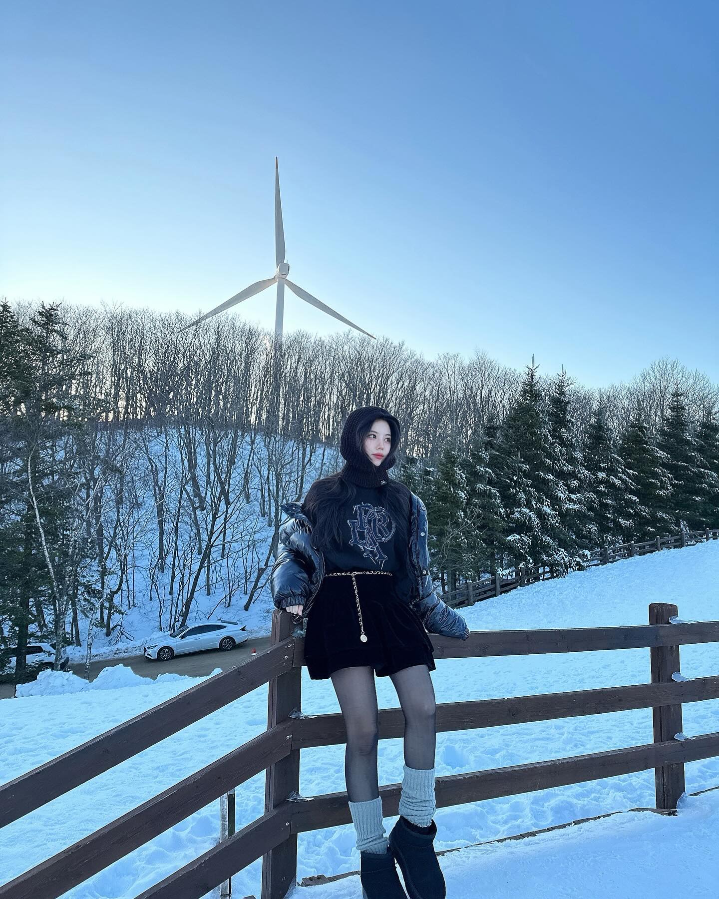 사실은 엄청 추움🥶❄️