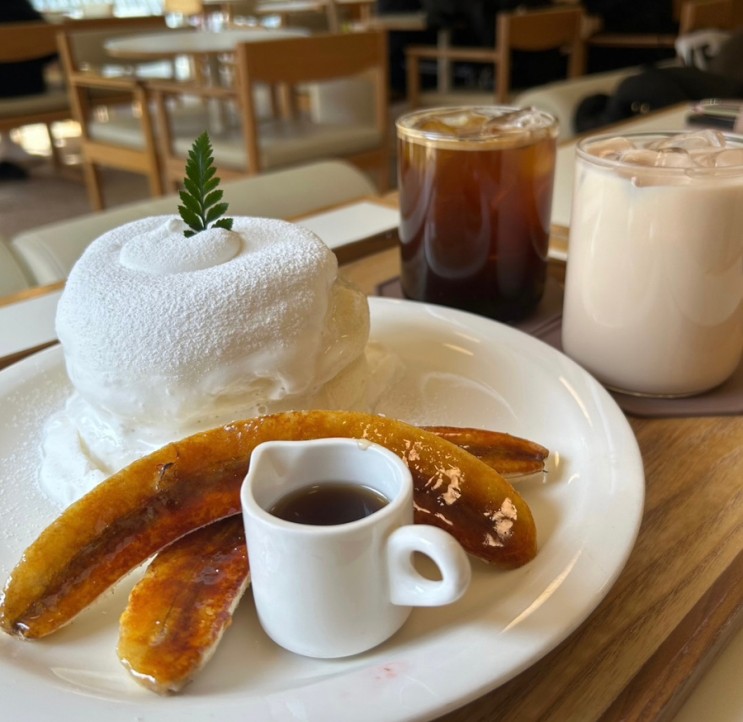 카페온화 : 수플레 팬케이크(+분위기좋은카페) | 강남역카페 강남수플레맛집
