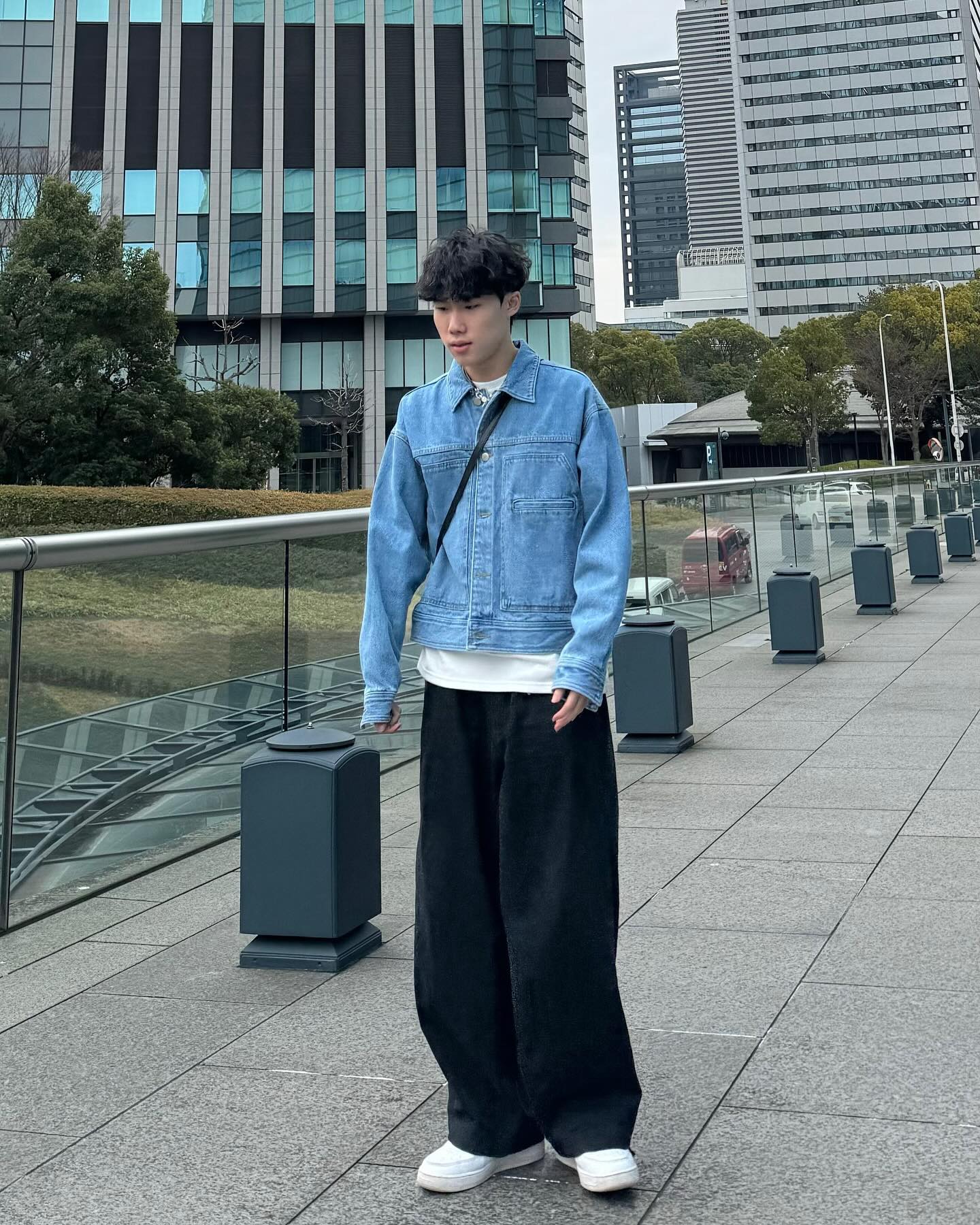 일본가서 봄코디 미리 맛보기