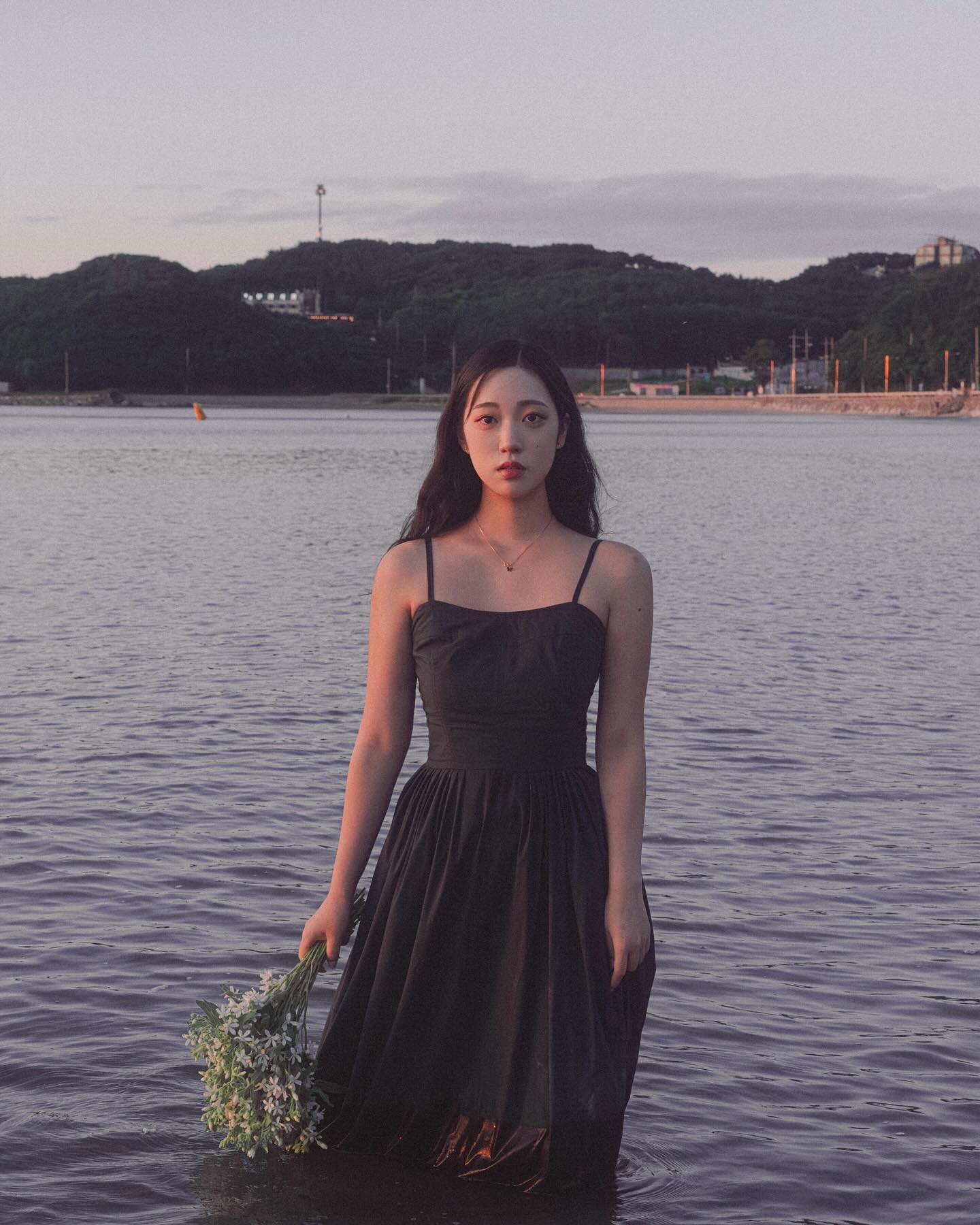 작년 여름 바다