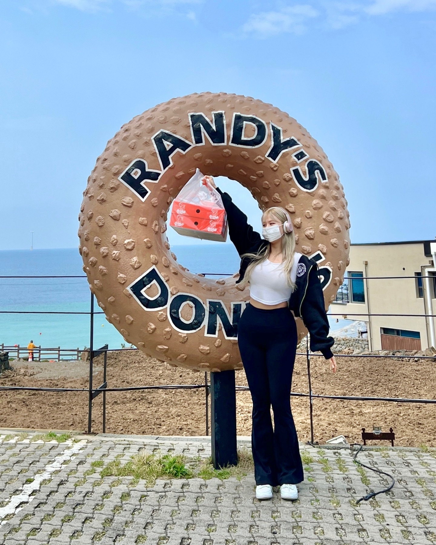 랜디스 먹으려고 공복유산소하기🍊