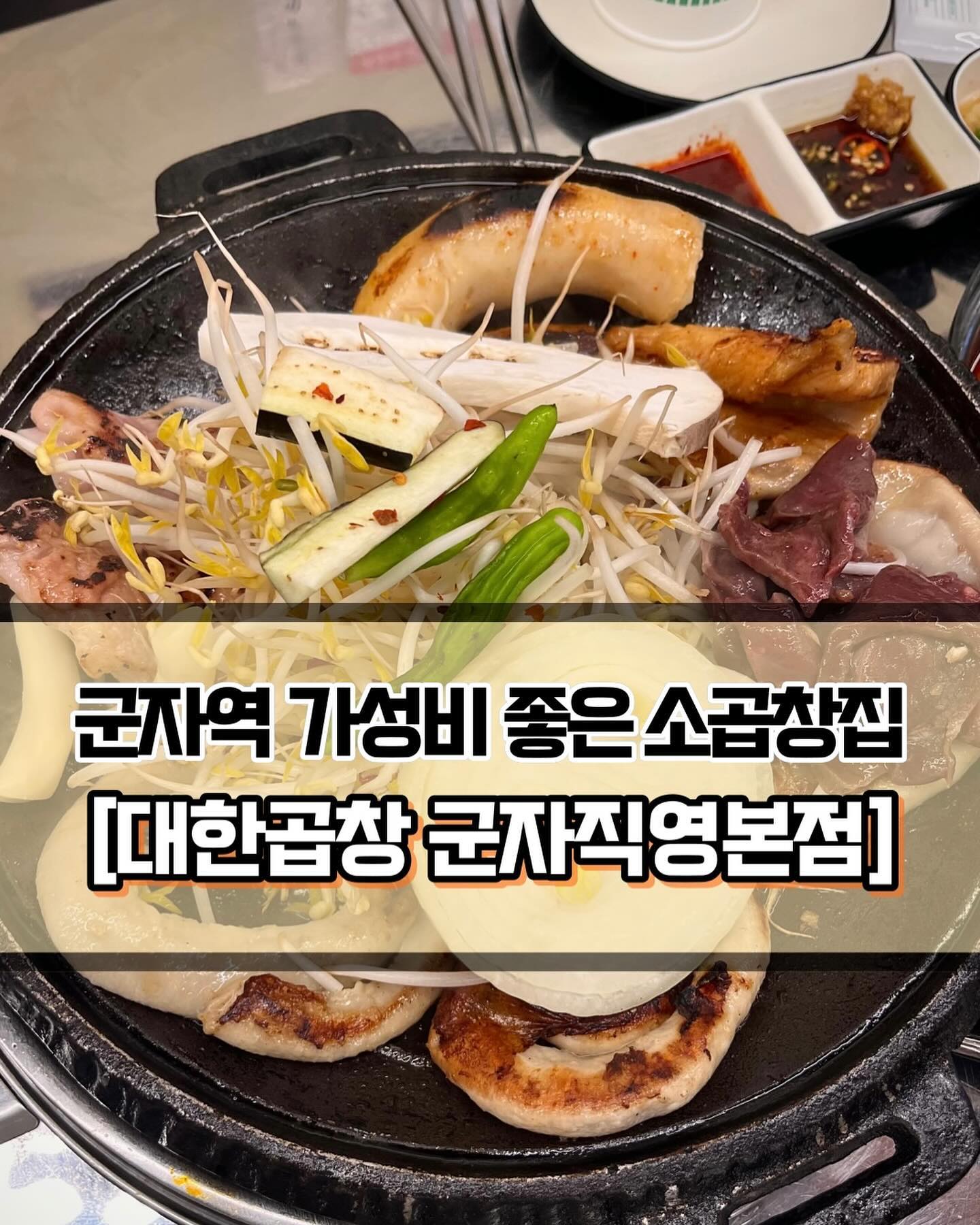 🥄 #대한곱창 #군자대한곱창 
 
 

🍽️[가성비 좋은 군자역 소곱창집 추천💥]

🍽️ #대한모듬곱창 #대한모둠곱창 
 
 
✨오랜만에 소곱창이 땡겨서 #군자역 근처에 위치한 군자대한곱창에 방문했습니다. 워낙 유명한 프랜차이즈이지만, 군자점은 처음으로 방문해봤습니다. 군자점은 본사 직영이고, 다른 지점들과 다르게 콘치즈도 제공해줍니다. 메뉴 특성상 회전률이 좋기 힘들지만, 매장 내부가 넓은 편이어서 생각보다 자리가 금방 나는 것 같은 느낌입니다. 직원분들은 엄청 바빠보이는데도 친절하셨습니다👍🏻
 
 
✨대한곱창은 근처 소곱창집에 비해 가격이 저렴한 편입니다. 요즘 물가가 많이 올랐다지만.. 양에 비해 너무 말도 안되게 비싼 곳들이 많은데 가성비 좋게 먹고싶을 때 최고입니다! 그렇다고 냄새가 심하게 난다거나 퀄리티 떨어지는 고기도 아니기 때문에 굳이 다른 곳을 갈 필요성을 못느끼겠더라구요~🤤 그리고 명란 소스가 있는 것도 아주 마음에 들었습니다! 소스 종류가 세가지라서 돌아가면서 먹다보면 물릴 틈이 없더라구요💥
 
 
✨기본찬은 순두부찌개, 양배추, 콘치즈가 나옵니다. 제가 제일 좋아하는 사이드인 콘치즈가 무료로 나오니 너무 좋더라구요😘 깍두기볶음밥에 치즈를 추가해서 먹었는데 꽤 맛이 좋았습니다. 요즘 볶음밥 맛있게 하는 곳을 찾기 정말 힘든데 마무리까지 아주 만족스러웠습니다. 볶음밥에 꼭 치즈 추가해서 드세요!🔥

 
 
 
———————————————————————————

🏠 군자대한곱창 군자직영본점
 
📍  서울 광진구 능동로36길 10
🕖  매일 : 12:00 ~ 2:00
💥 주 7일 영업🔥

———————————————————————————
 
#군자역맛집 #군자맛집 #건대맛집 #군자소곱창 #군자역소곱창 #광진구소곱창 #소곱창 #소곱창맛집 #건대입구맛집 #광진구맛집 #광진구술집 #군자역술집 #군자술집 #군자데이트 #Y_군자 #Y_군자역 #Y_광진구 #서울맛집 #서울데이트 #군자역데이트  #광진구데이트