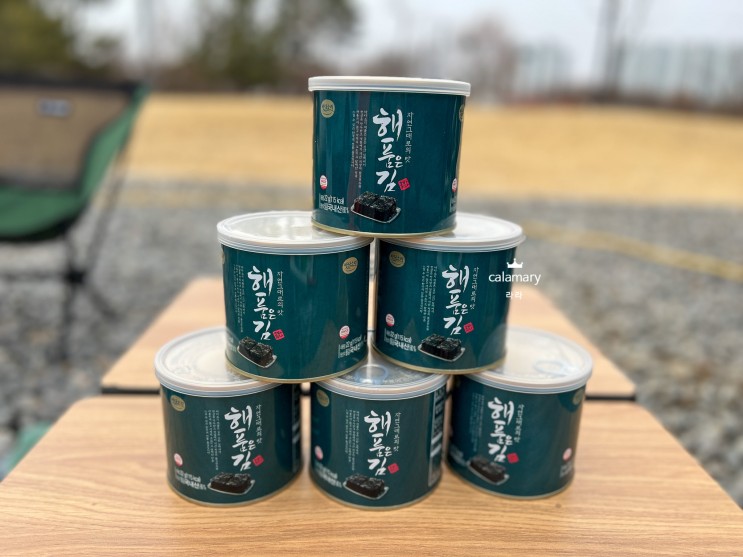 바다소리 해품은김 짜지않은 명품김