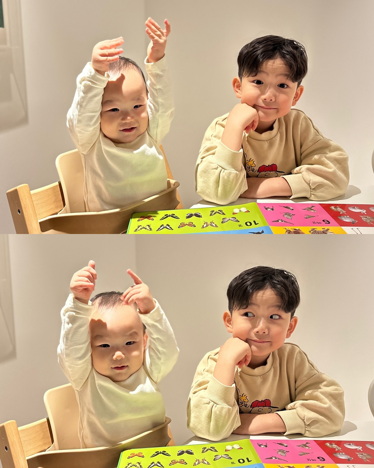 우리집 귀염둥이들:)🩵⠀⠀⠀⠀⠀⠀
⠀⠀⠀⠀⠀⠀
하루에 몇번이나 버럭버럭 하지만 
둘이 이렇게 있는거 보면 너무 사랑스럽네
둘찌야 형 때리지말고 깨물지마..🫠💧⠀⠀⠀⠀⠀⠀⠀⠀⠀⠀⠀⠀
.
.
#brothers