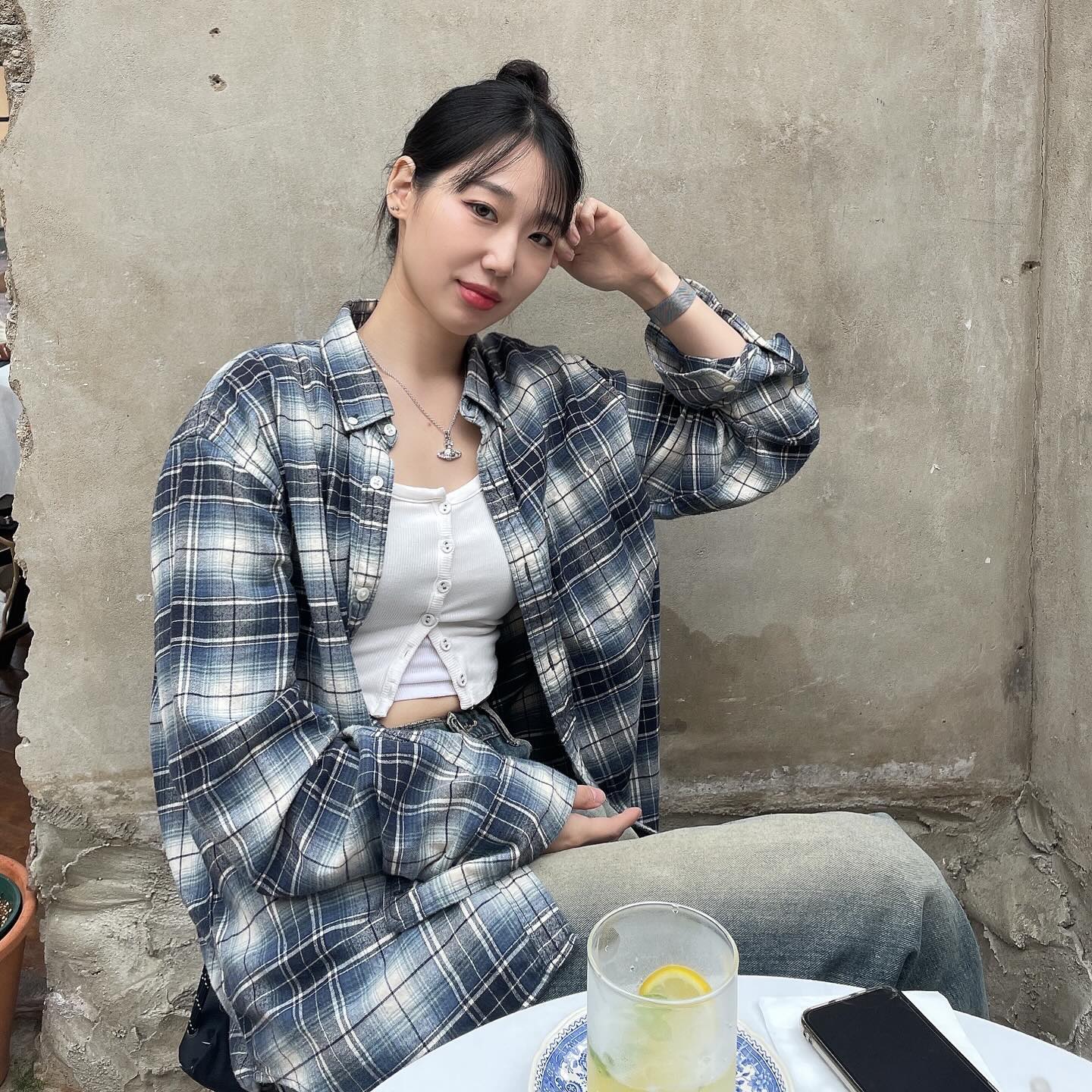 나 뭐 달라진고 없어!?
( 맞앙! 목걸이 선물 받았오 >_<🤍✨)