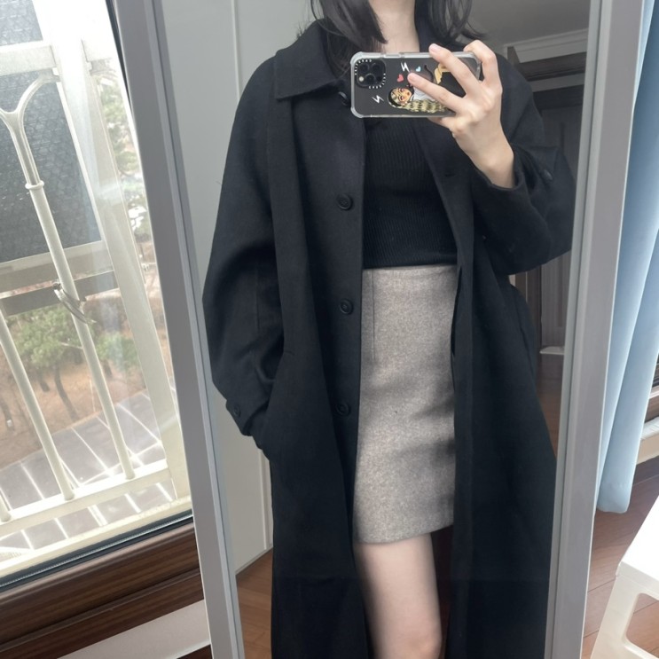 [Review] 링서울 핸드메이드 울 트렌치 코트 블랙 (handmade wool trench coat) 20대 코트 추천