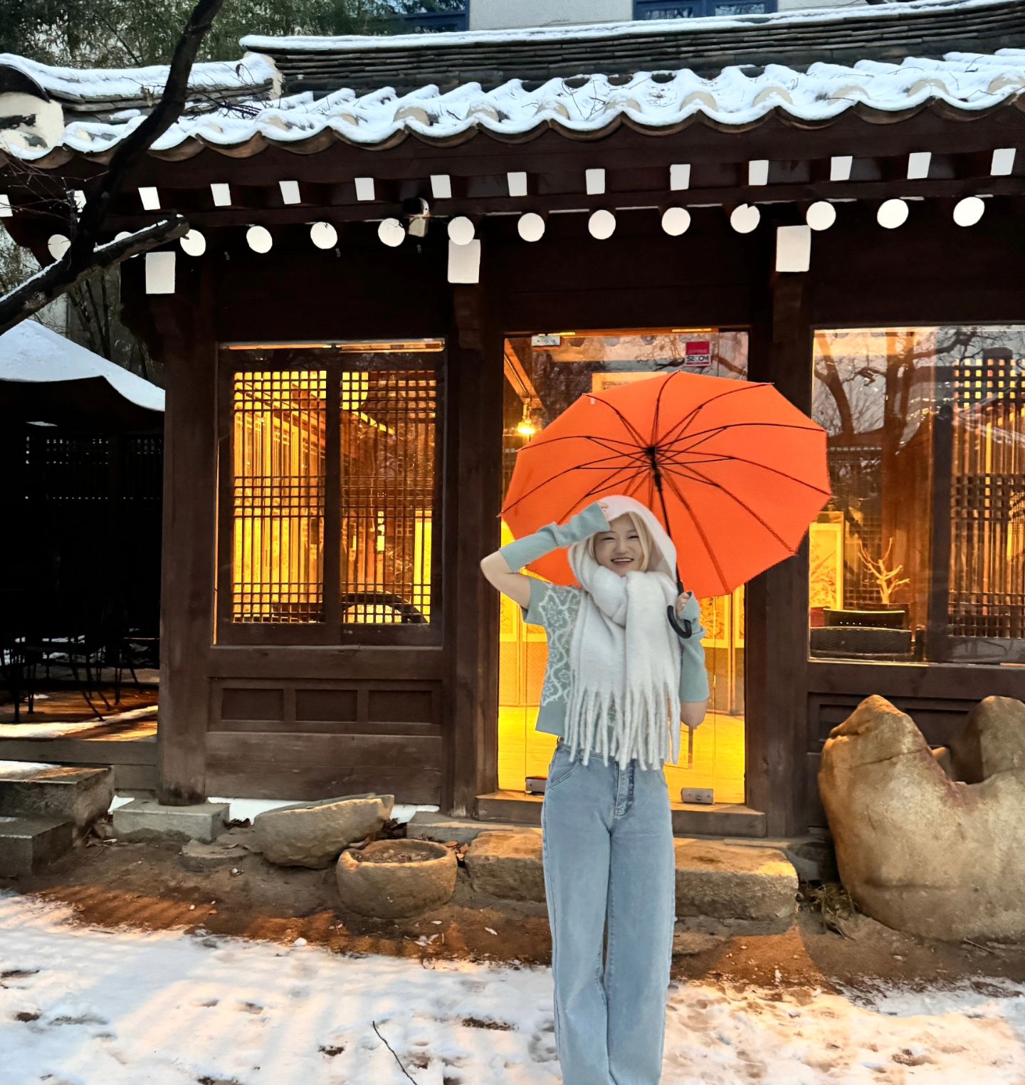❄눈은 좋은데 비는 싫어요..☔