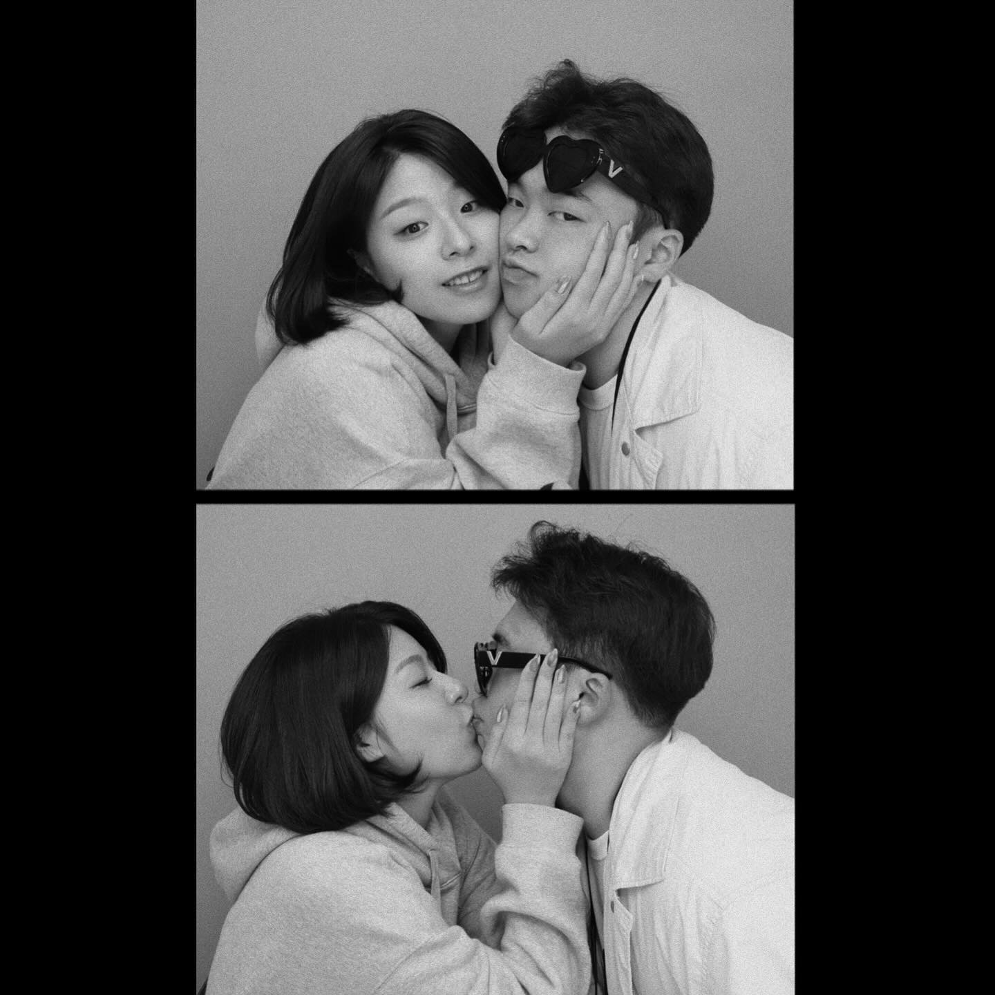 커여운 커플사진