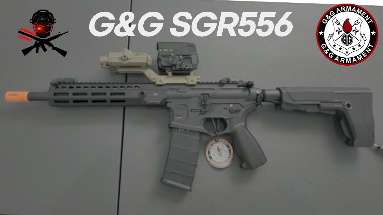 G&G 신형 기어박스가 들어간 전동건  SGR556 샀습니다. 내돈내산