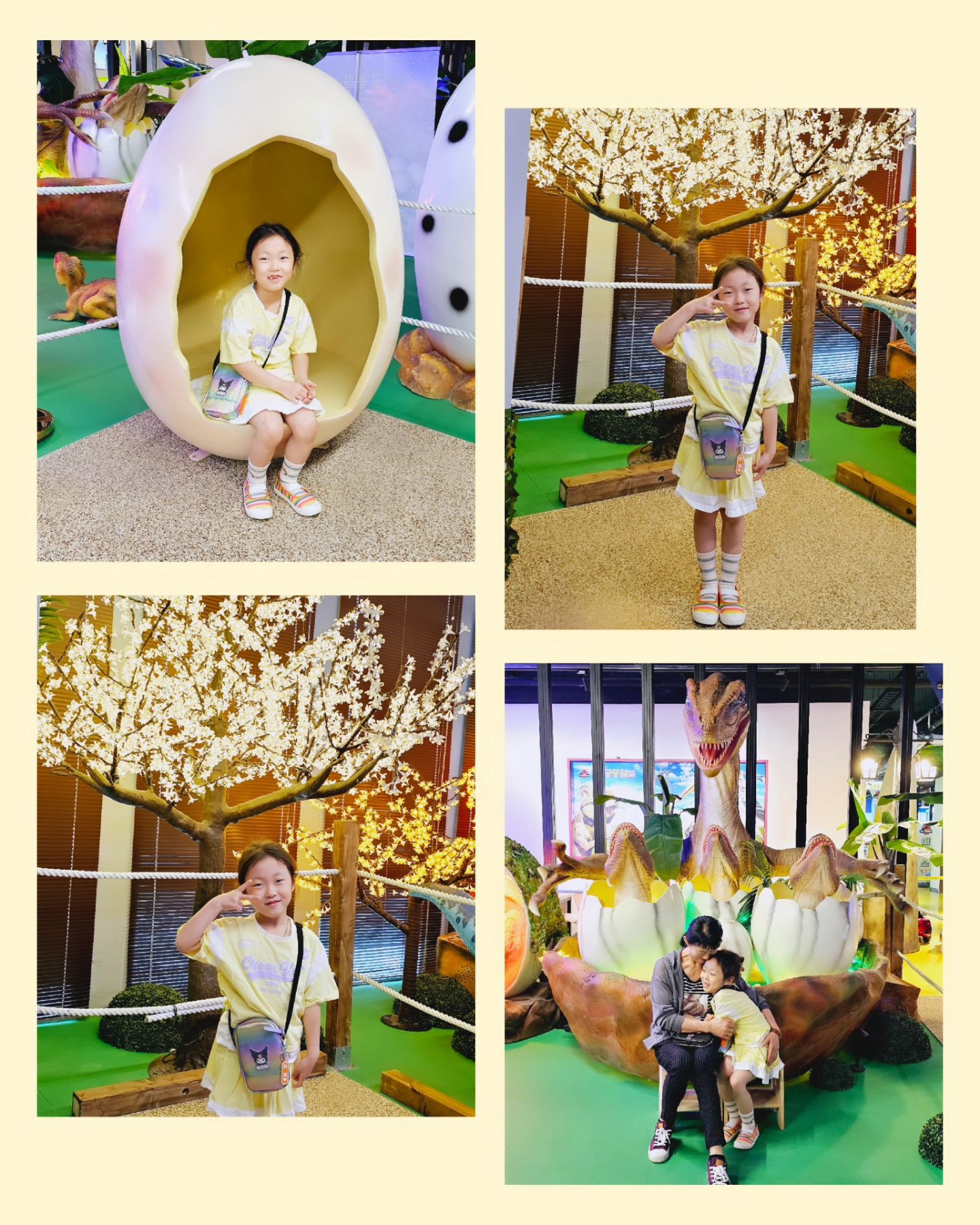 ☆:))첫줄..........🖐
.
.
.
#인천아이랑가볼만한곳 #인천공룡월드 #인천공룡키즈카페 #나들이
#실내아이와가볼만한곳 #삼남매그램 
.
.
.
새로운 오픈준비로 바쁜 김서방대신,
친정엄빠찬스로 나들이하려고햇는더...비가 옴...🌨️⛈️🌪️🌬️
강풍주의보 머선일...😱😱😱
.
.
.
키카갈까 집콕할까하다가 우연히 알게된 공룡월드,
가까워서 오픈런고고싱ㅋㅋㅋㅋㅋ
사진을 너무 많이 찍어서 다음피드에 내용써야겟다ㅋㅋㅋㅋ
.
.
.
사진 정리하면서 문득 땡큐띠와 엄마가 안고잇는 사진,
땡큐씨가 엄마를 바라보는 눈빛 모습을보니,
내가 어릴때 할머니보던 그 모습이 생각난다.
할머니도 나 어릴때 여기저기데리고다녓엇는데...
문득..진짜 갑자기 더욱 가슴시리게  보고싶다 할머니가...
, 벌써 일년 넘게 지낫는데, 아직도 할머니집가면 할머니잇을꺼같구....
전화올꺼같구 막 그러네🥲

할머니가해주는 음식 먹고프당.
.
.
.
기카로는 셀카찍지말자ㅋㅋㅋㅋㅋ아니 진짜...주름 머선일인데ㅋㅋㅋ