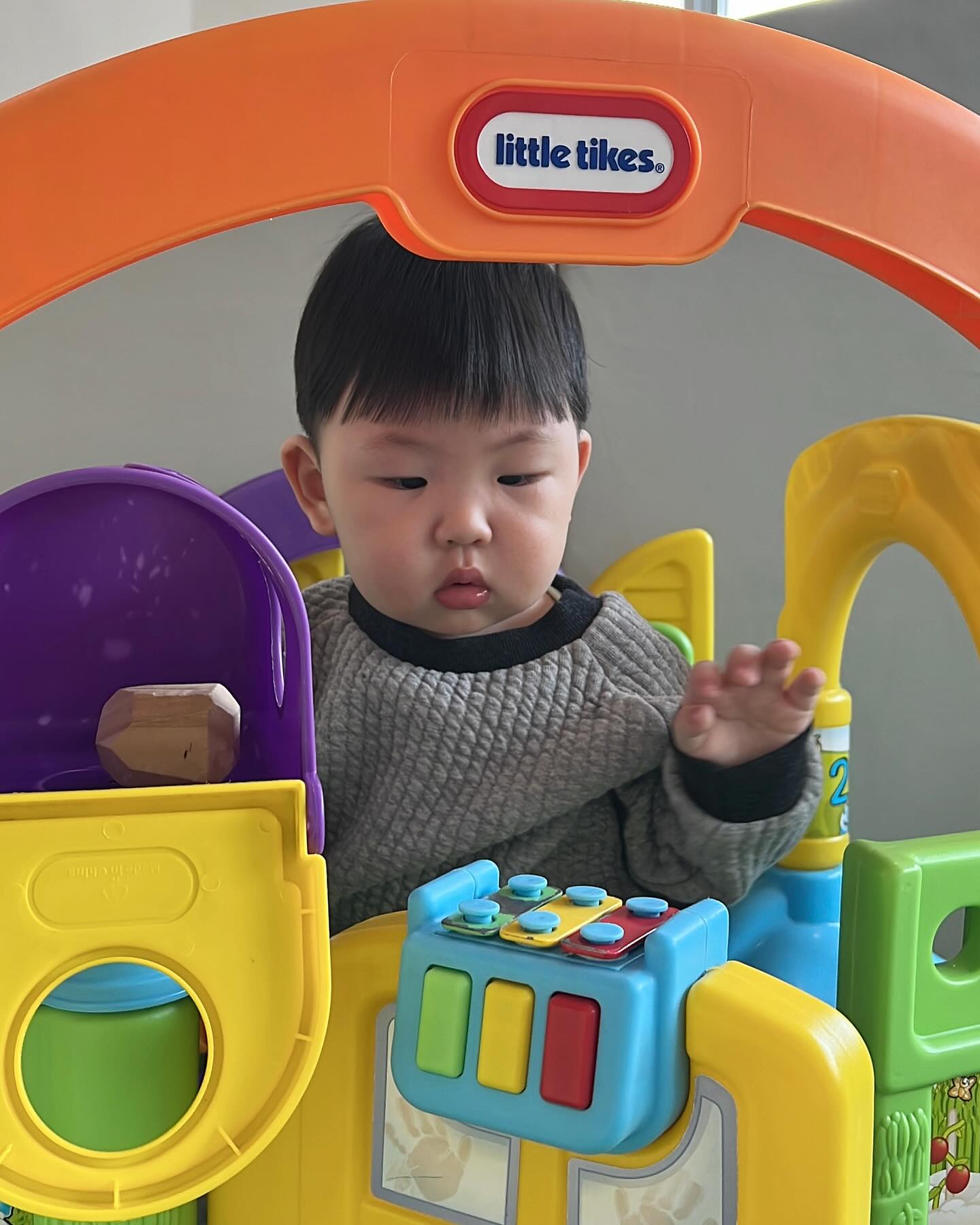 ෆ 

447days, 240123

어제는 선우 미끄럼틀에서 떨어져서 걱정했는데, 다행히 오늘 컨디션도 돌아오고있고 병원에서도 크게 걱정안해도 된다는 말에 #키즈카페 🫧

선우가 낯좀 가리나 싶었는데 머리콩 한것도 잊은채 기분좋게 만나고온 아기들. 너무 신기한게 선우가 또래한테 다가가거나 관심있던 적이 없었는데 아기한테 공도 쥐어주고 살포시 안아주기도한게 너무 감동적이었음..💕 

하트랑 선우랑 만나는게 기대된 오늘!
엄마뱃속에 선우 진짜 여동생있어
이렇게 #딸밍아웃🍑 

#선우기록 #콩이기록 #14개월아기 #19주차예비맘