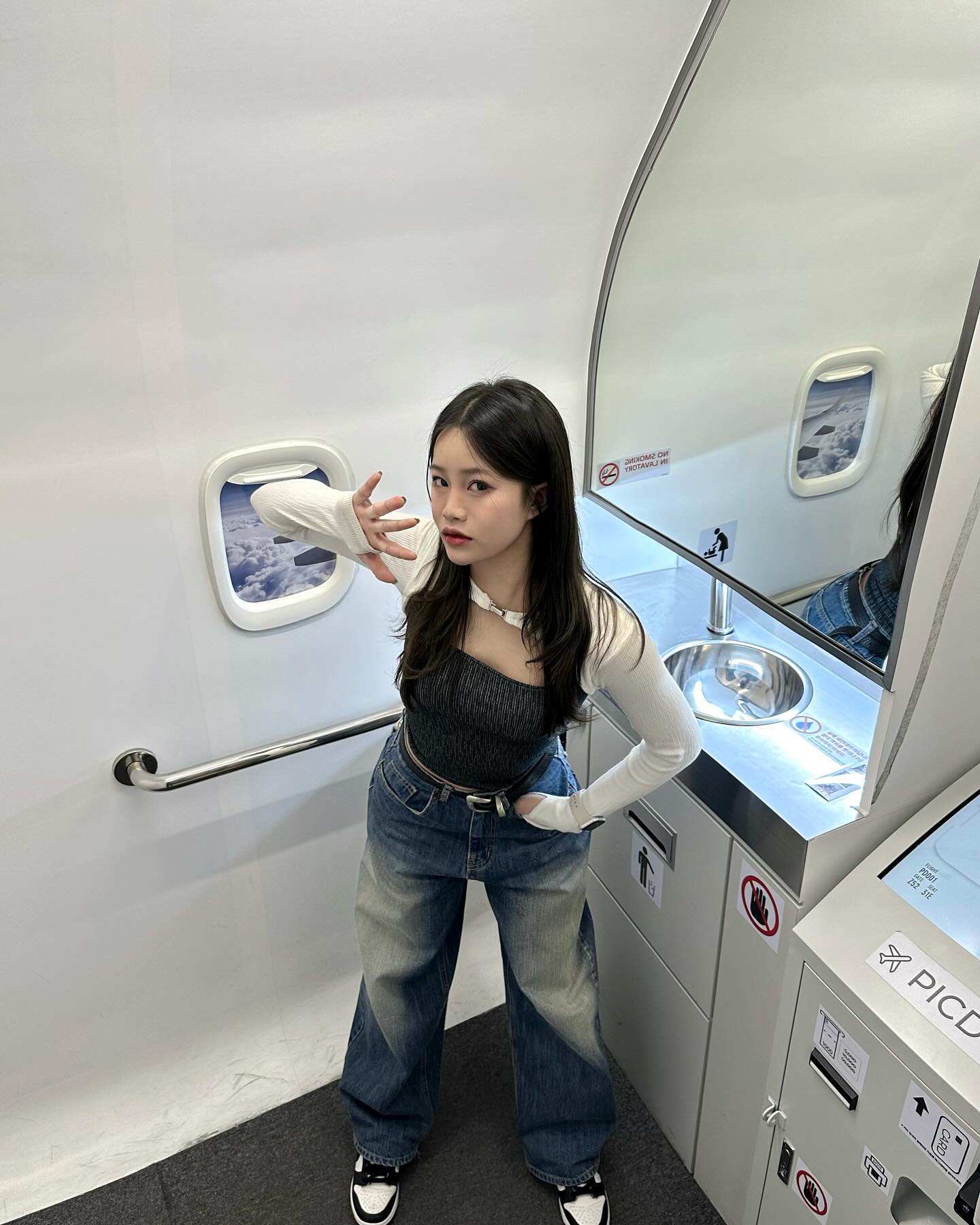 만취한 상태에 항공샷🙈