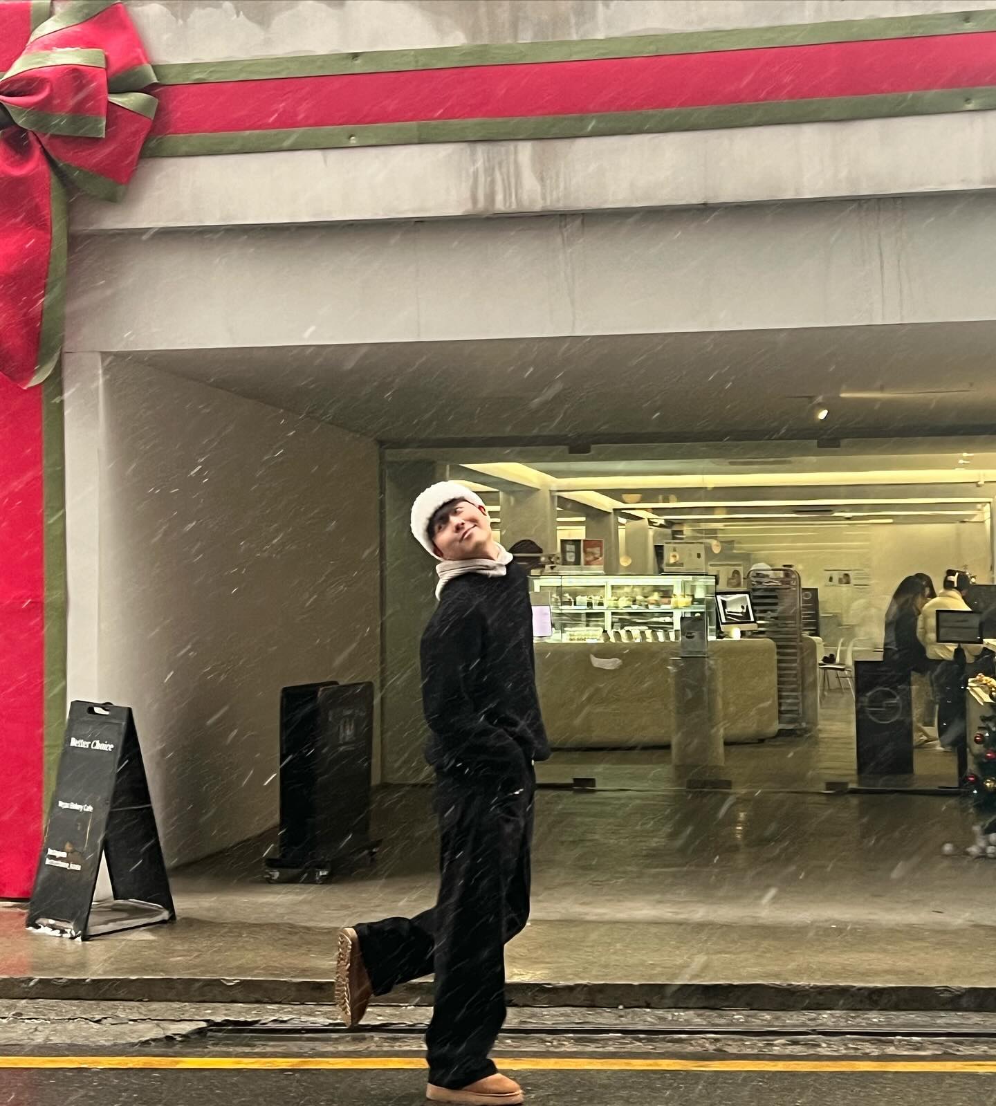 눈 오는 날 절 찾아주세요☃️