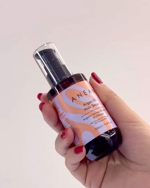 또나🌸 on Instagram: "#광고 아네안 : 아르간 오일 헤어 세럼 100ml 제가.. 펌을 정확히 6개월전에 했는데요..? (직모라 컬도 잘 안나옴) 이게 무슨일이죠..?🫢⁉️ 이거 사용한 날 주변 지인분들