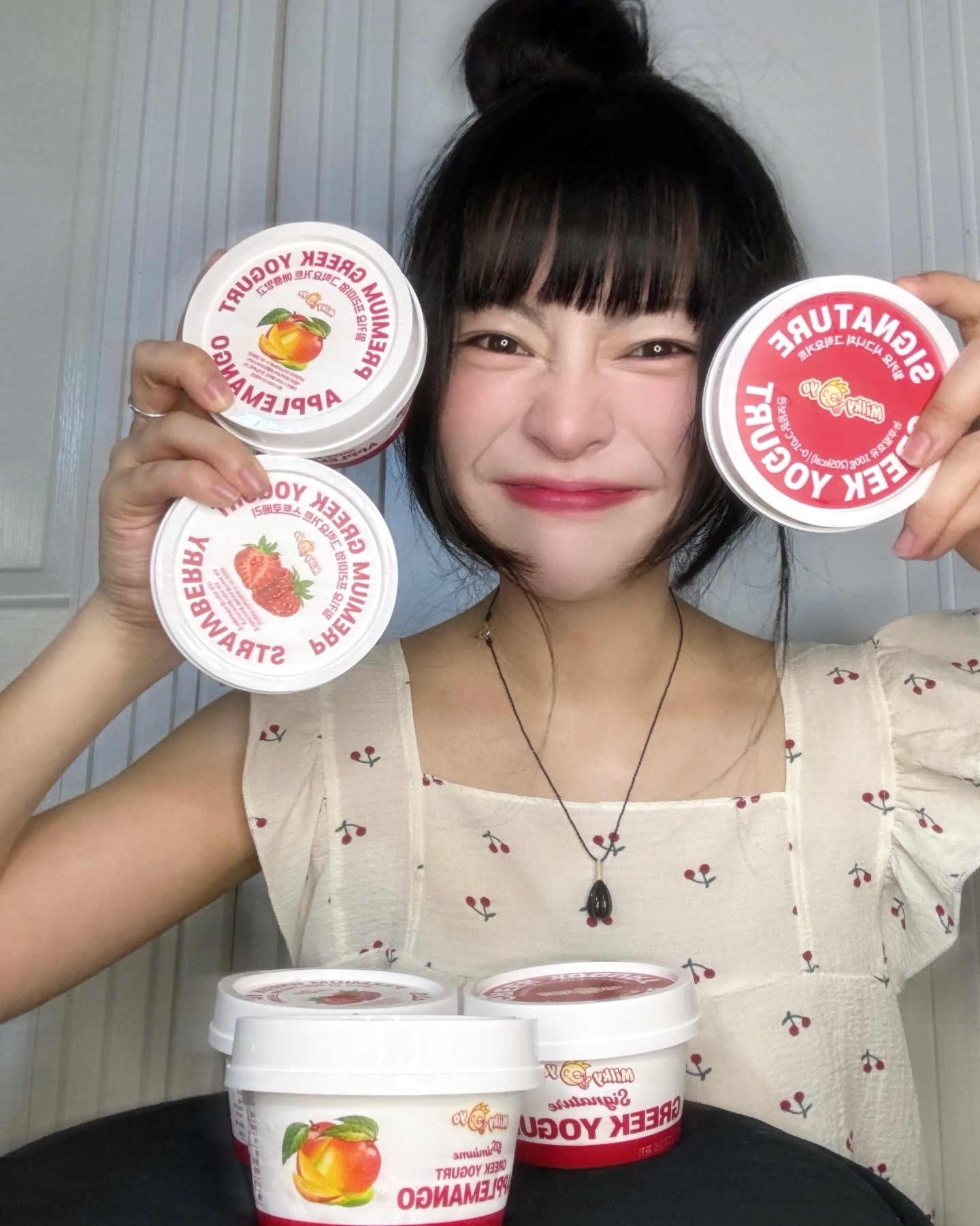 milkyyo_korea 🍓🥭 그릭요거트 러버가 되 . 
내 최애는 애플망고 ...₍⑅ᐢ.ˬ.ᐢ₎♡ ♥