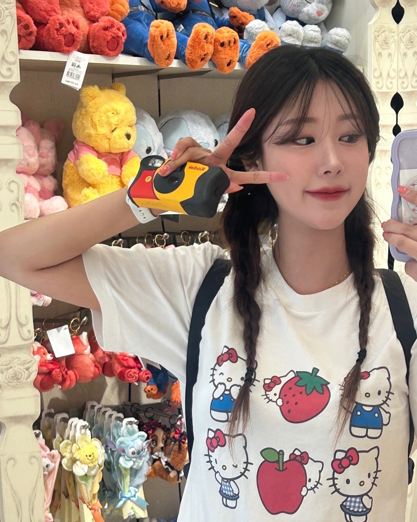 どうですか？可愛いですか？？
可愛いって。😺🍓🎀
