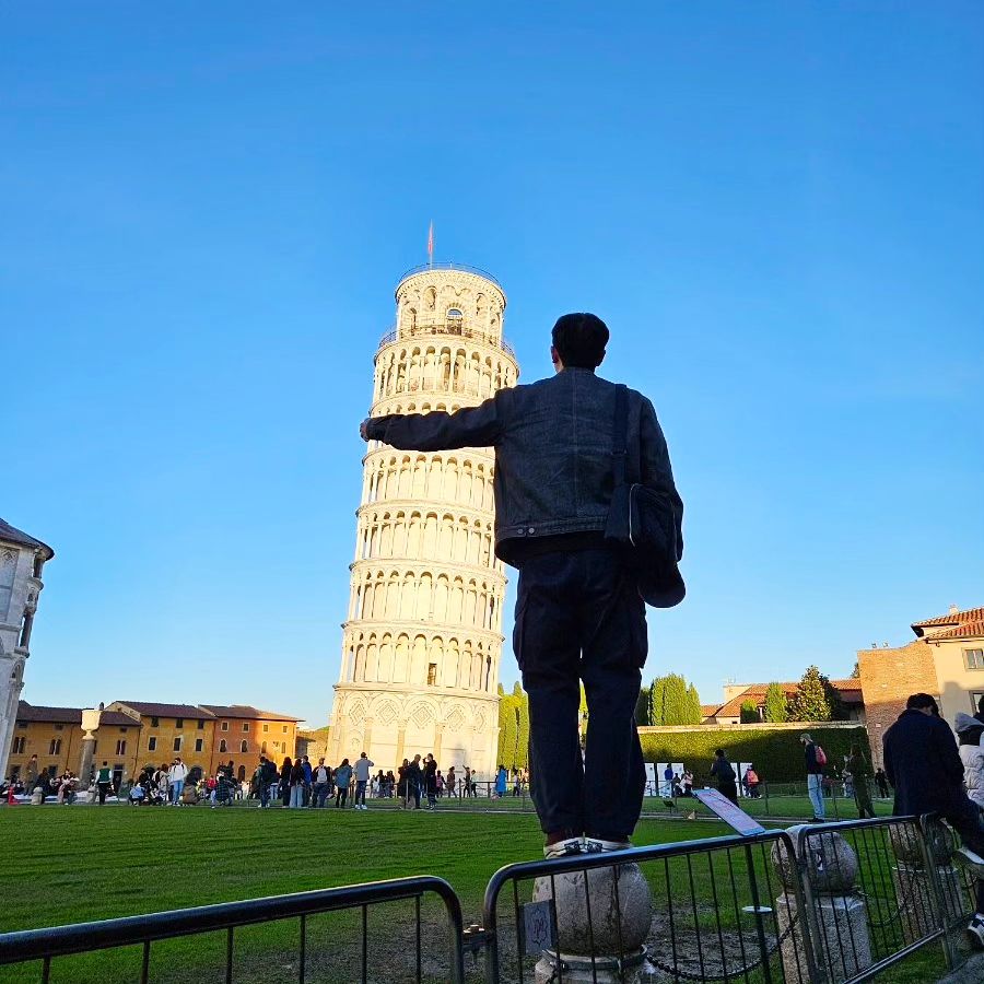 피사 정복 완료✔️ 
#🇮🇹 #pisa #pisatower