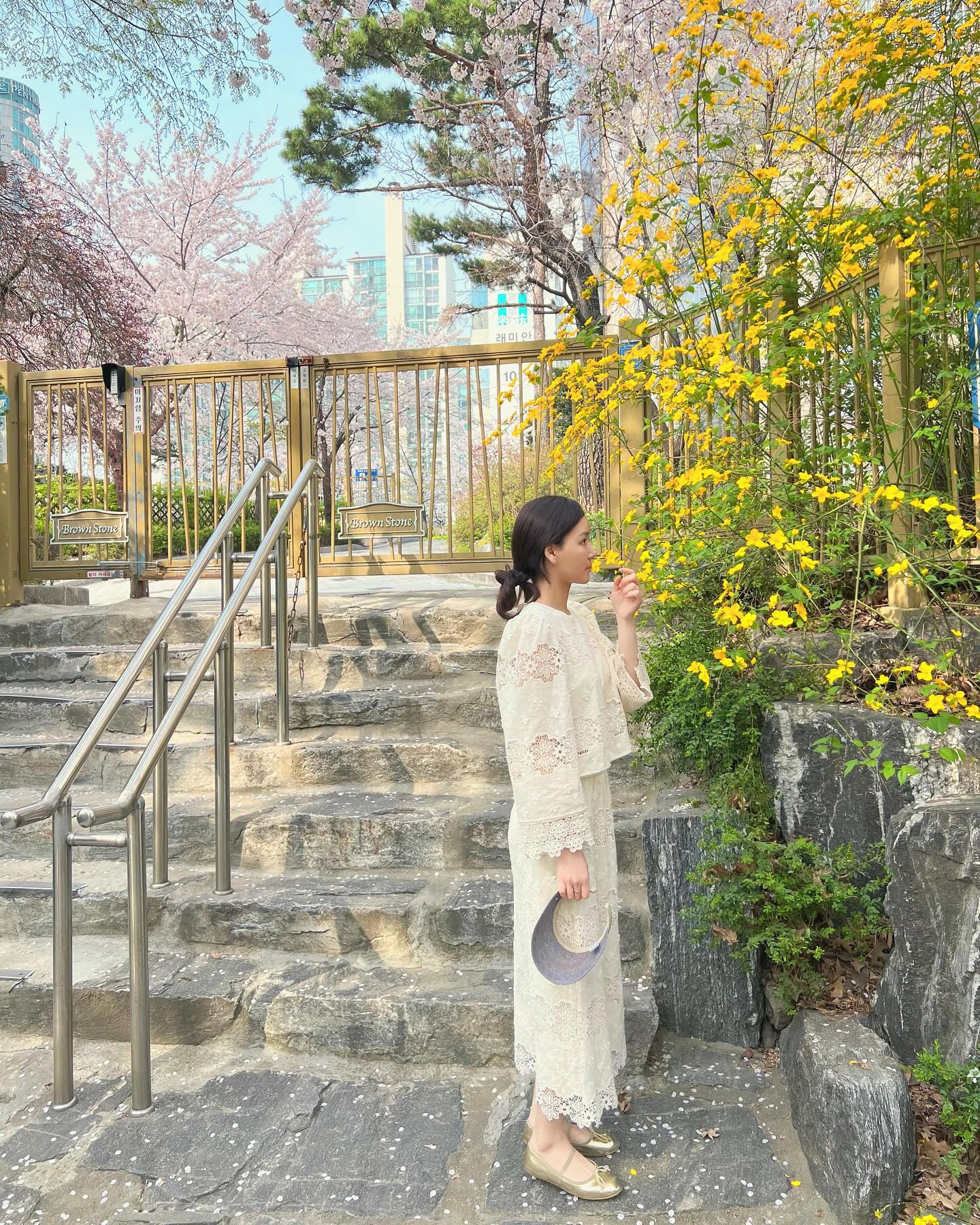 짱우랑 두번째 벚꽃🐰🌸
벚꽃보다 하얗고예쁜 짱우
그렇지만 누워있을때가 좋았따...🙃
맛집도 발견하고 오빠가 나랑오려고 사전답사해둔 꽃길도 햅격
벚꽃떨어지쥐마〰️〰️

#벚꽃#꽃놀이#경의선숲길