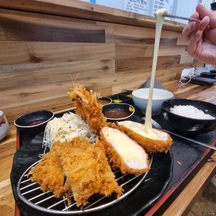 인생 돈가스집 찾았다! 장성역 근처 모둠 돈가스"고돈상회" 가야해!